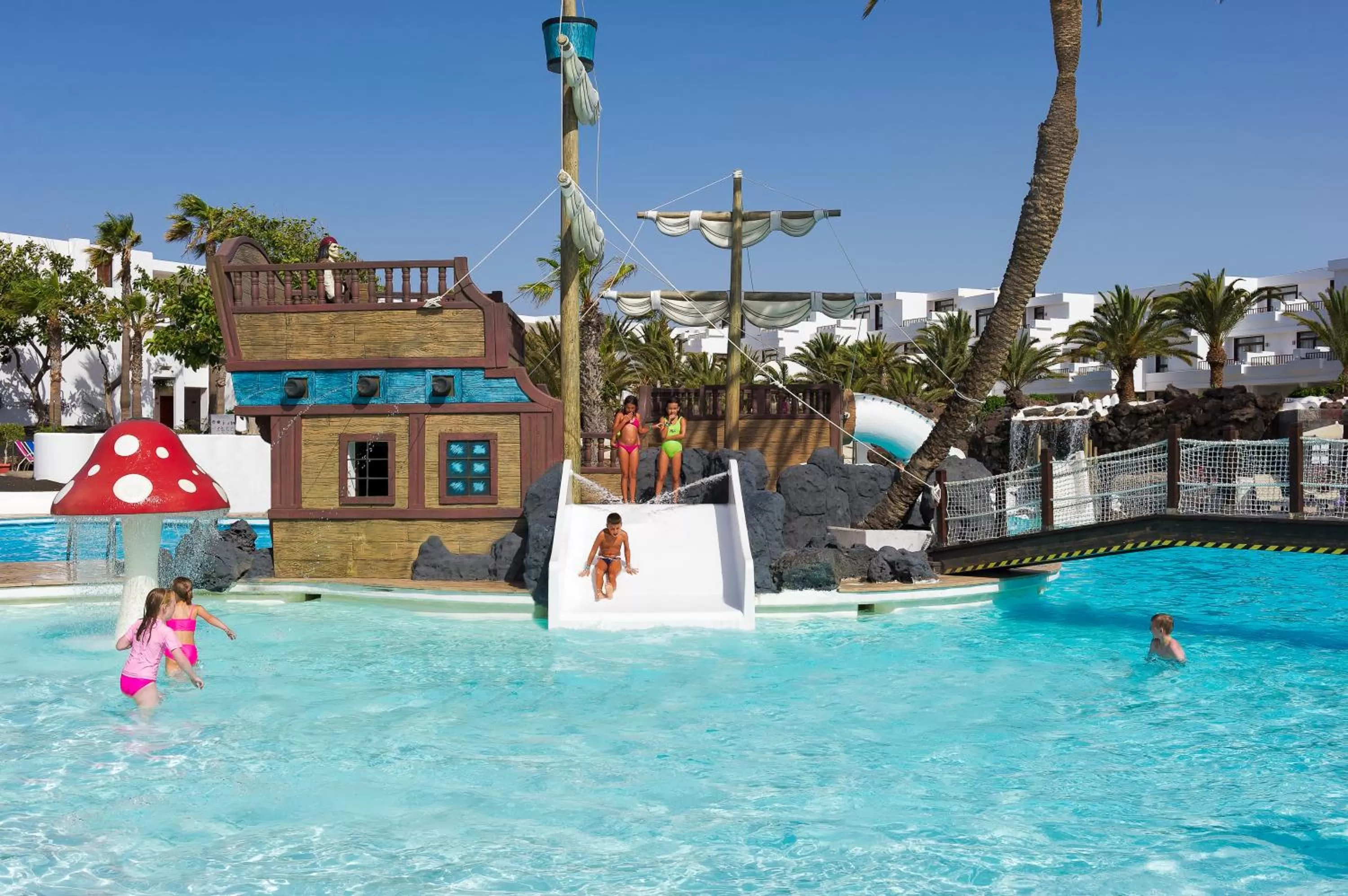 Swimming pool in H10 Suites Lanzarote Gardens
