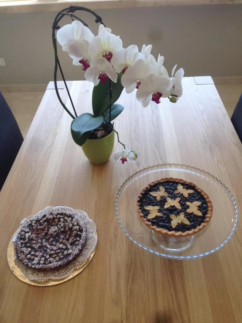 Italian breakfast in B&B Tufilla