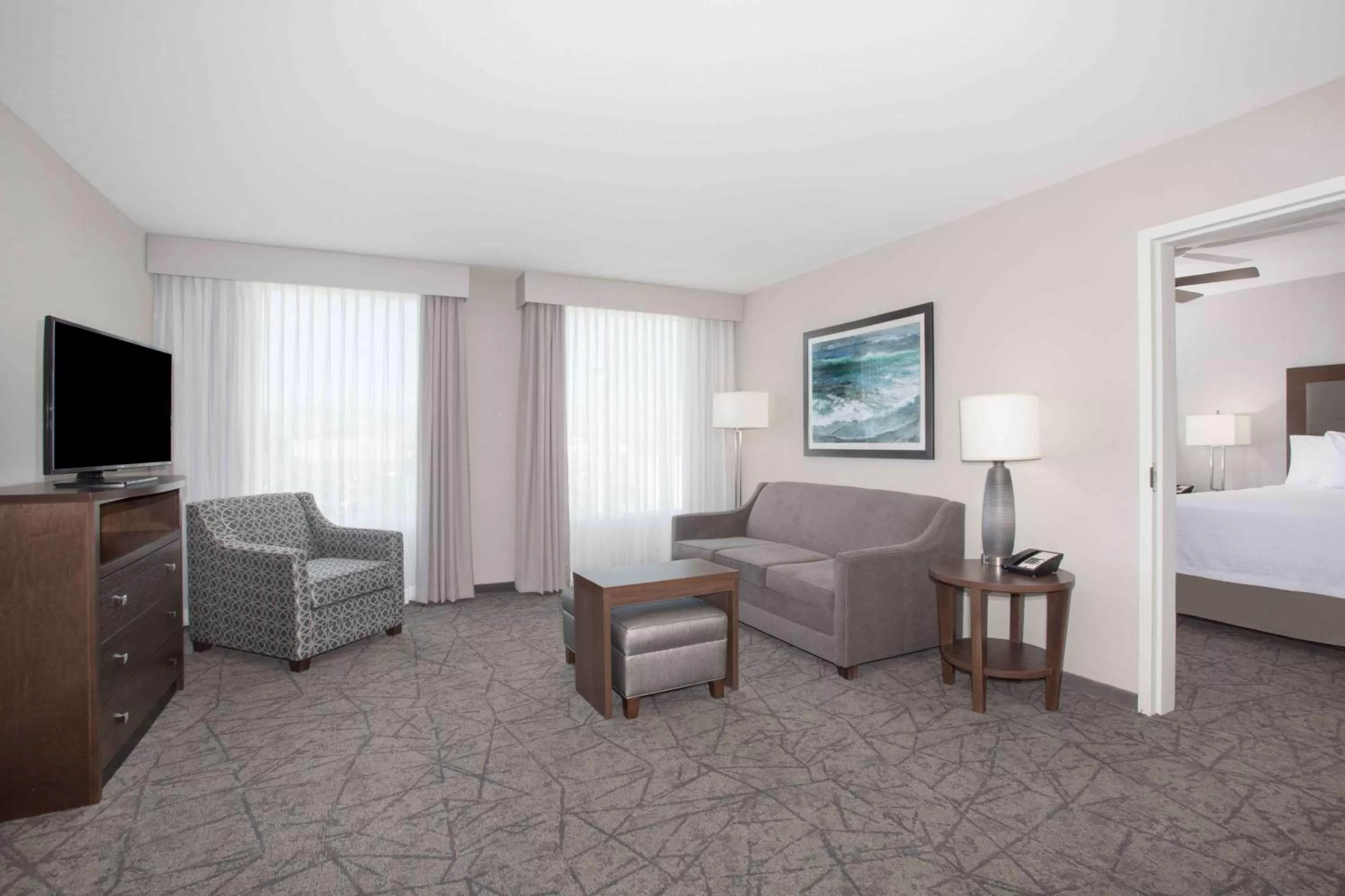 Bedroom, Bed in Homewood Suites By Hilton Las Vegas City Center