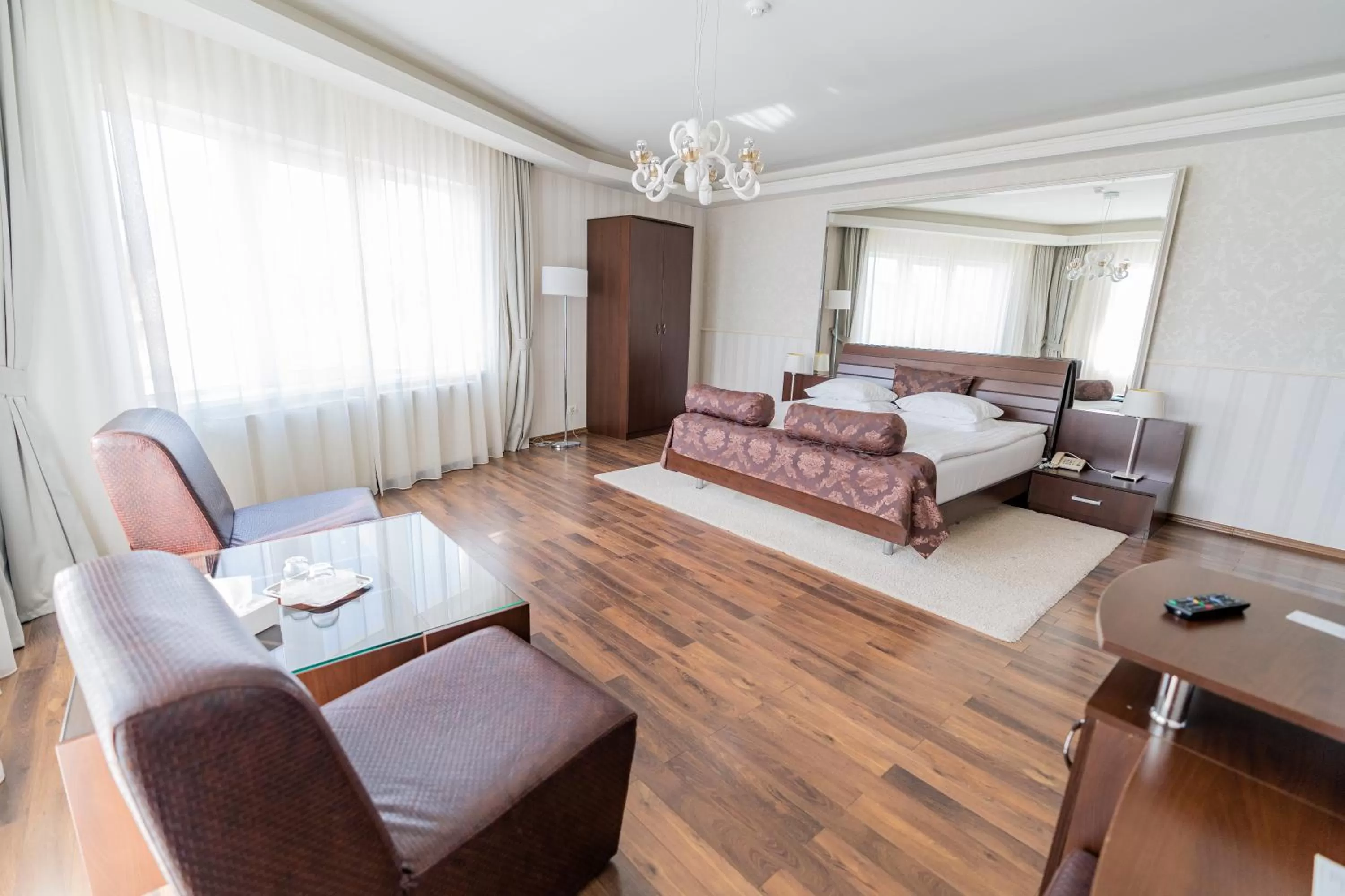 Bed in Hotel Belvedere