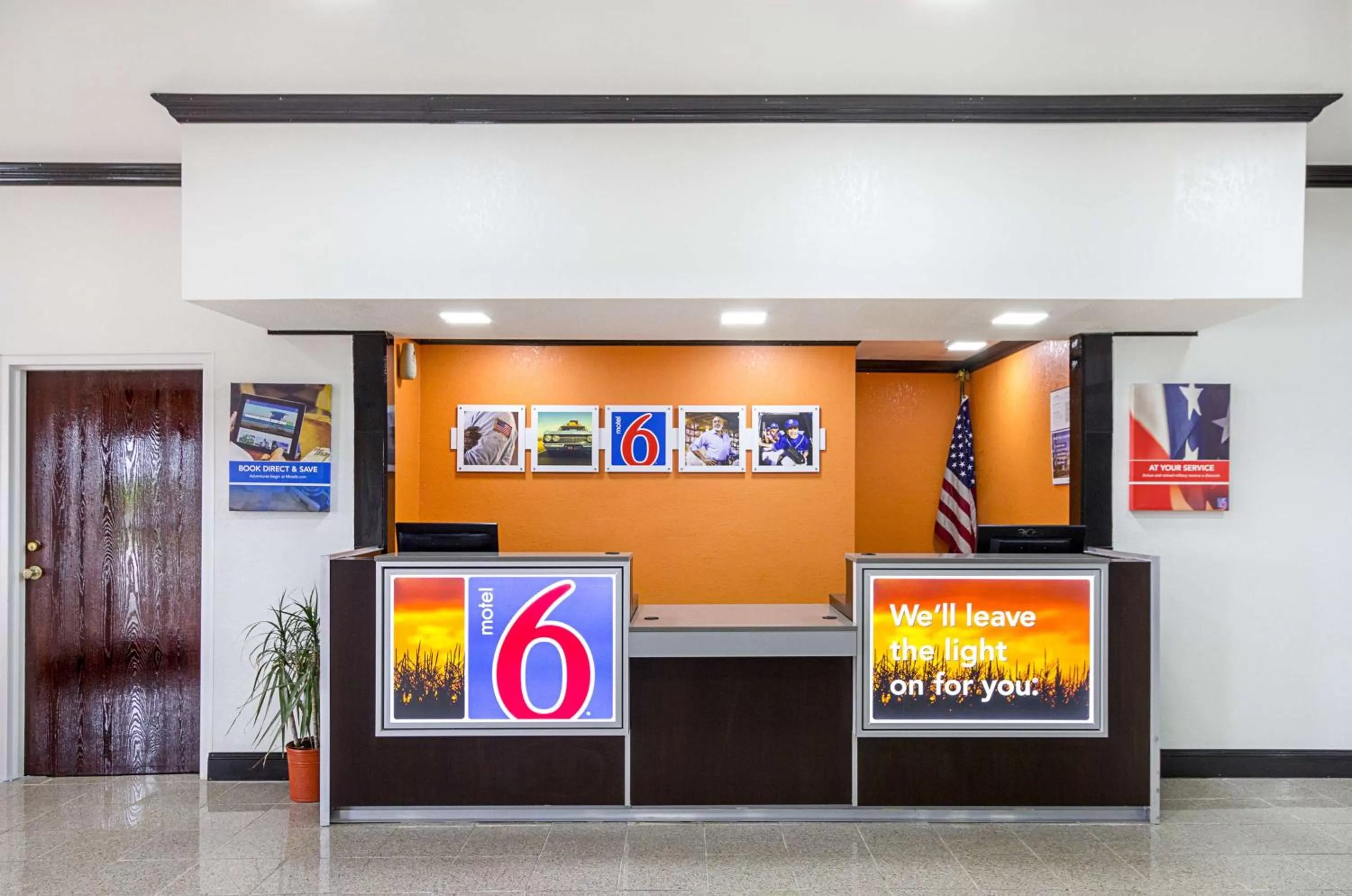 Property logo or sign in Motel 6-Sidney, OH