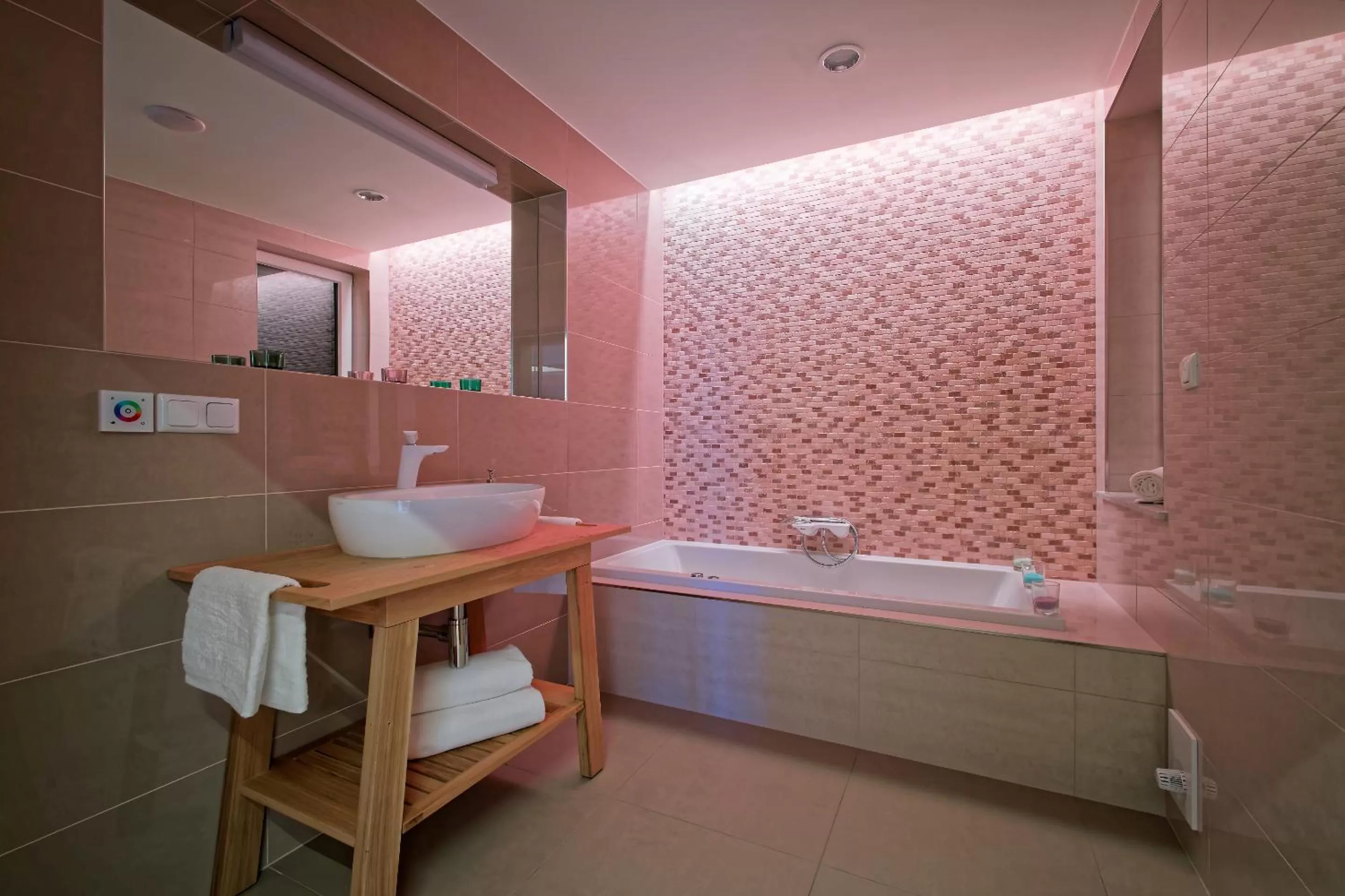 Bathroom in Pension Laa Natura