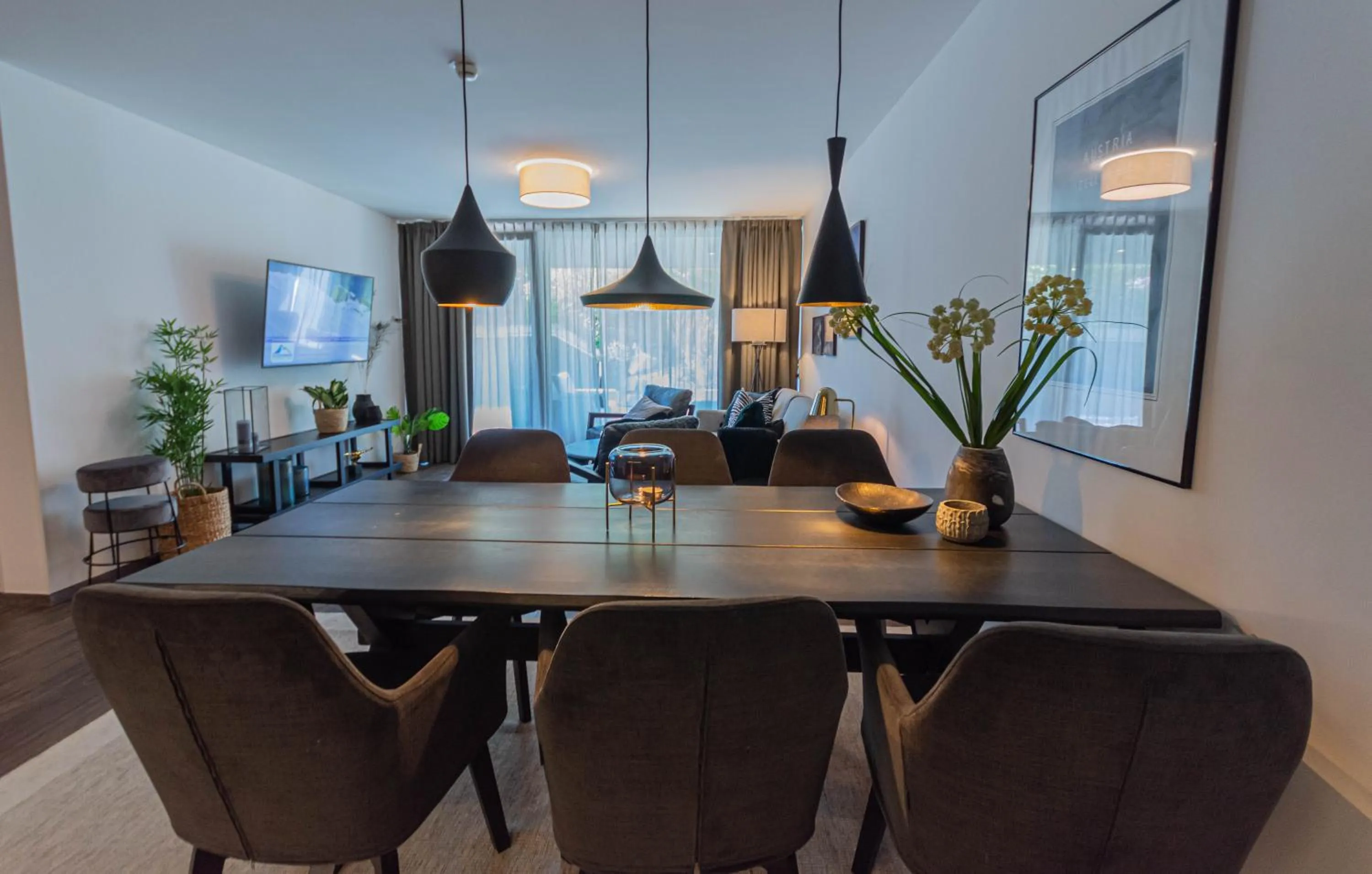 Living room in Schönblick Residence - Absolut Alpine Apartments