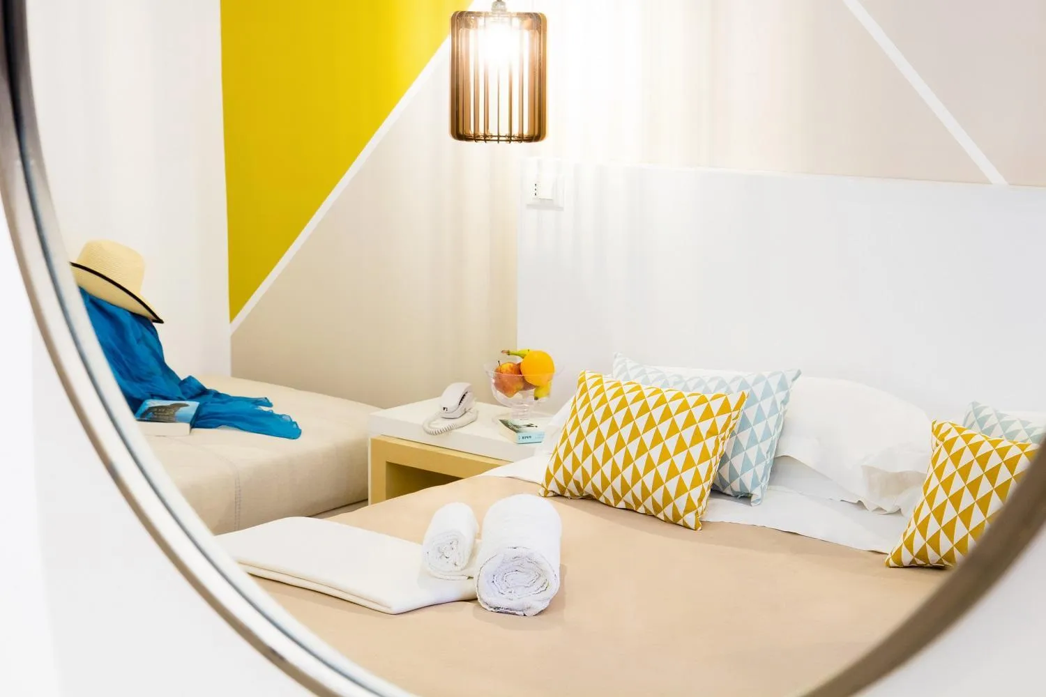 Bedroom, Bed in Hotel Rivage