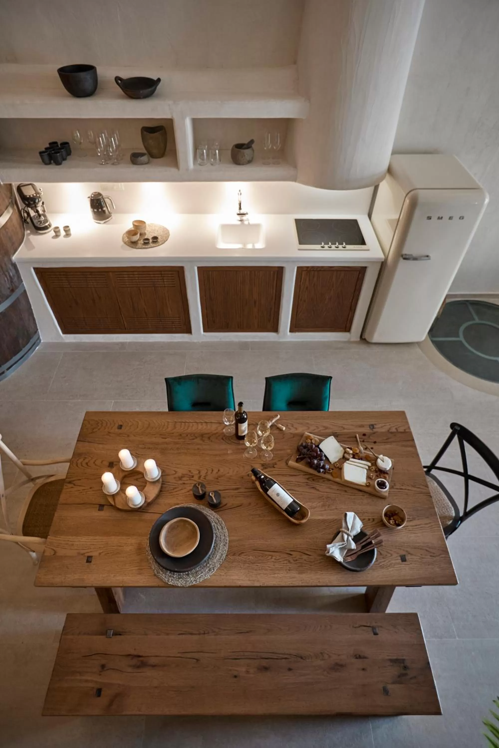 Kitchen or kitchenette in Winery Hotel 1870