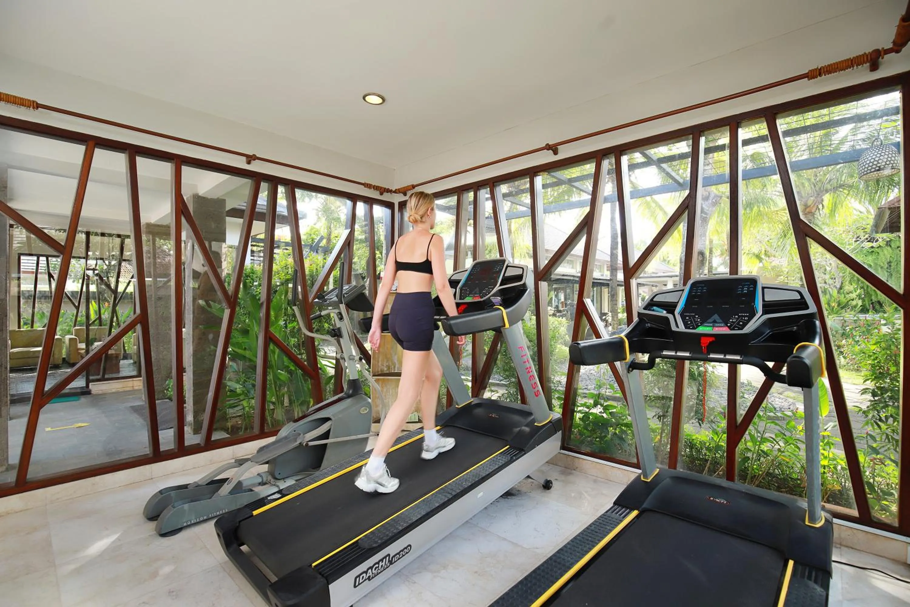 Fitness centre/facilities in Lumbini Luxury Villas and Spa