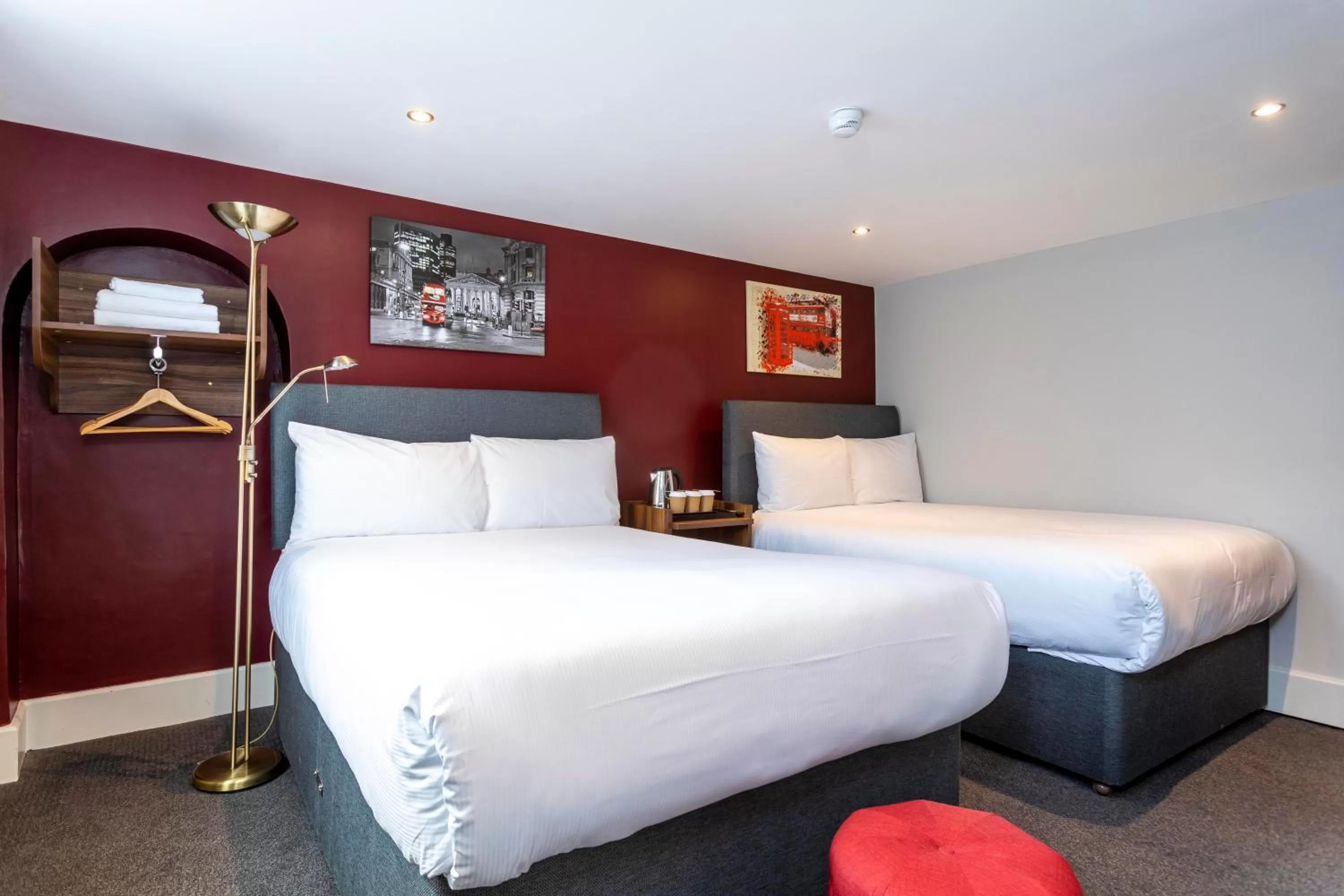 Bed in Royal Park Hotel