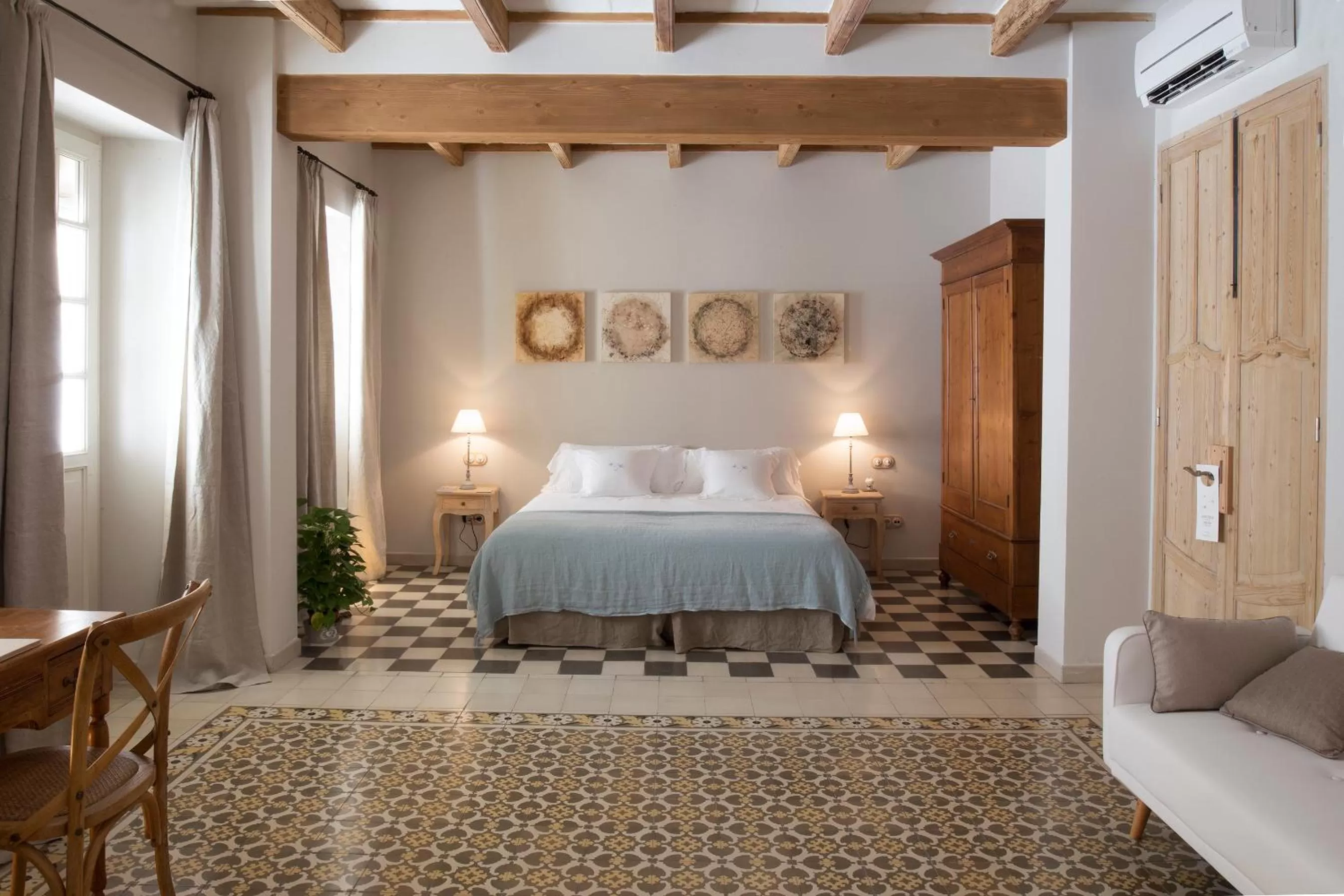 Photo of the whole room, Bed in Jardí de Ses Bruixes Boutique Hotel