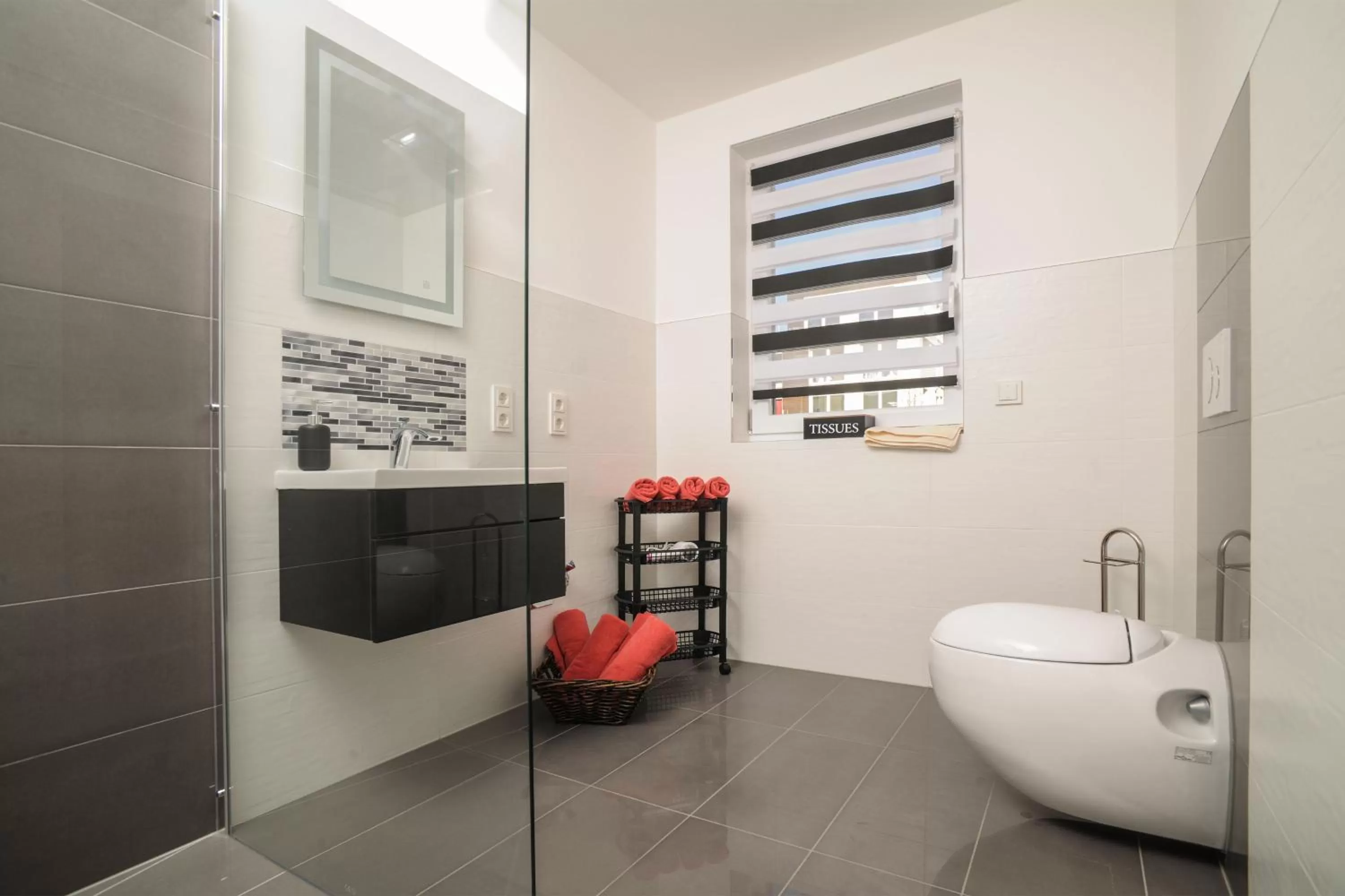 Shower in Designapartments Sweet Home - Sennhütte 11