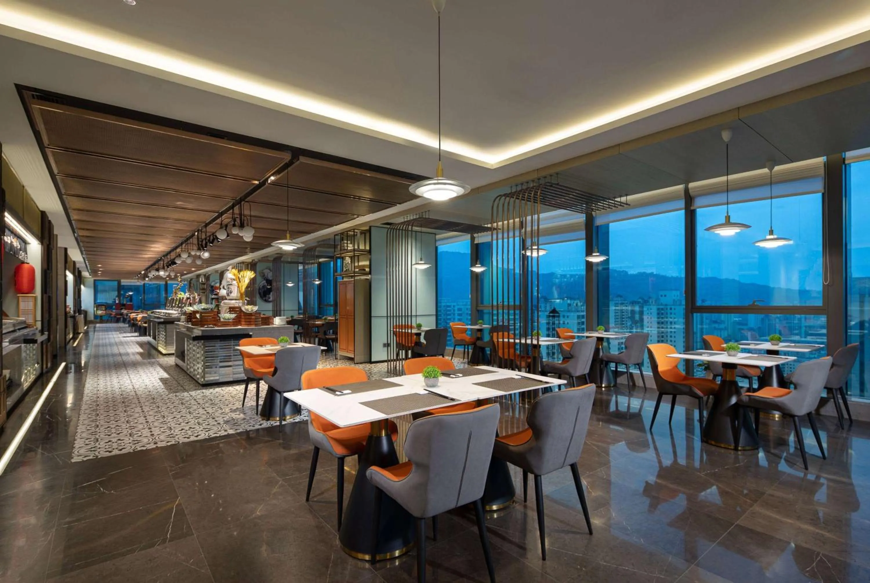 Restaurant/Places to Eat in Wyndham Garden Lanzhou West Railway Station