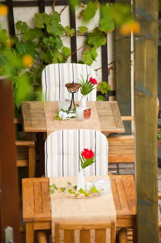 Balcony/Terrace in Hotel Wellness Goldenes Fass Meißen