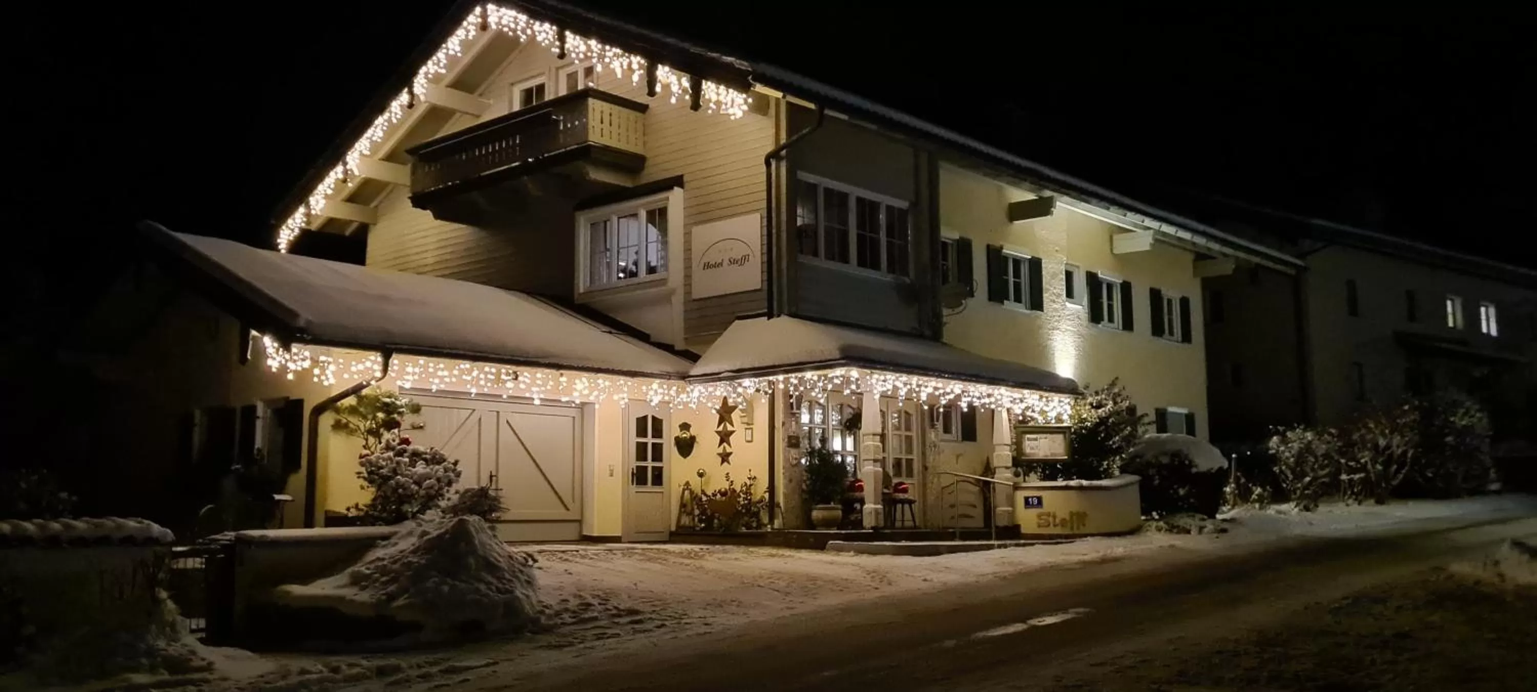 Property building in Hotel Steffl Garni inkl Chiemgau Karte