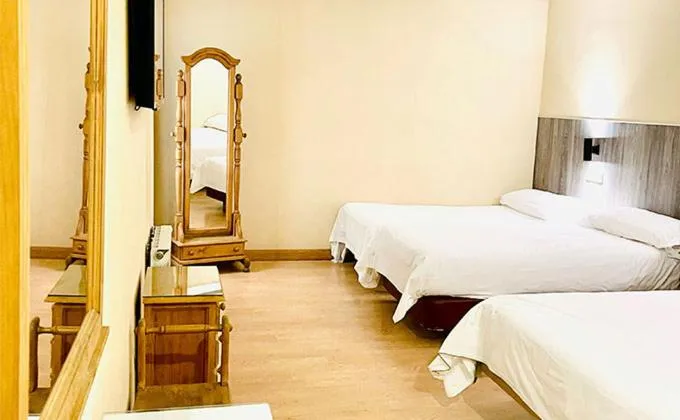 Bed in Hotel Madrid Río