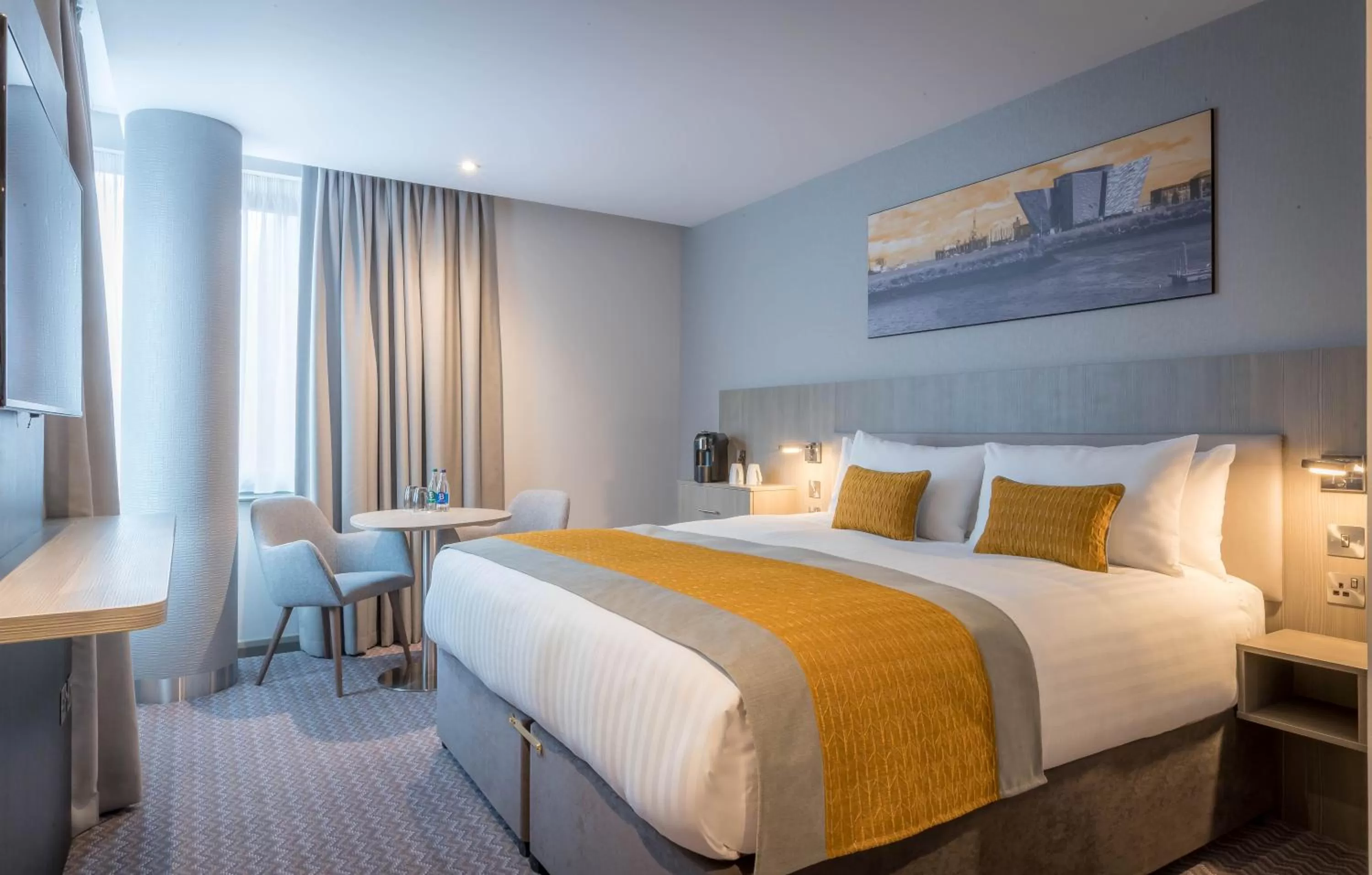 Bed in Maldron Hotel Kevin Street, Dublin City