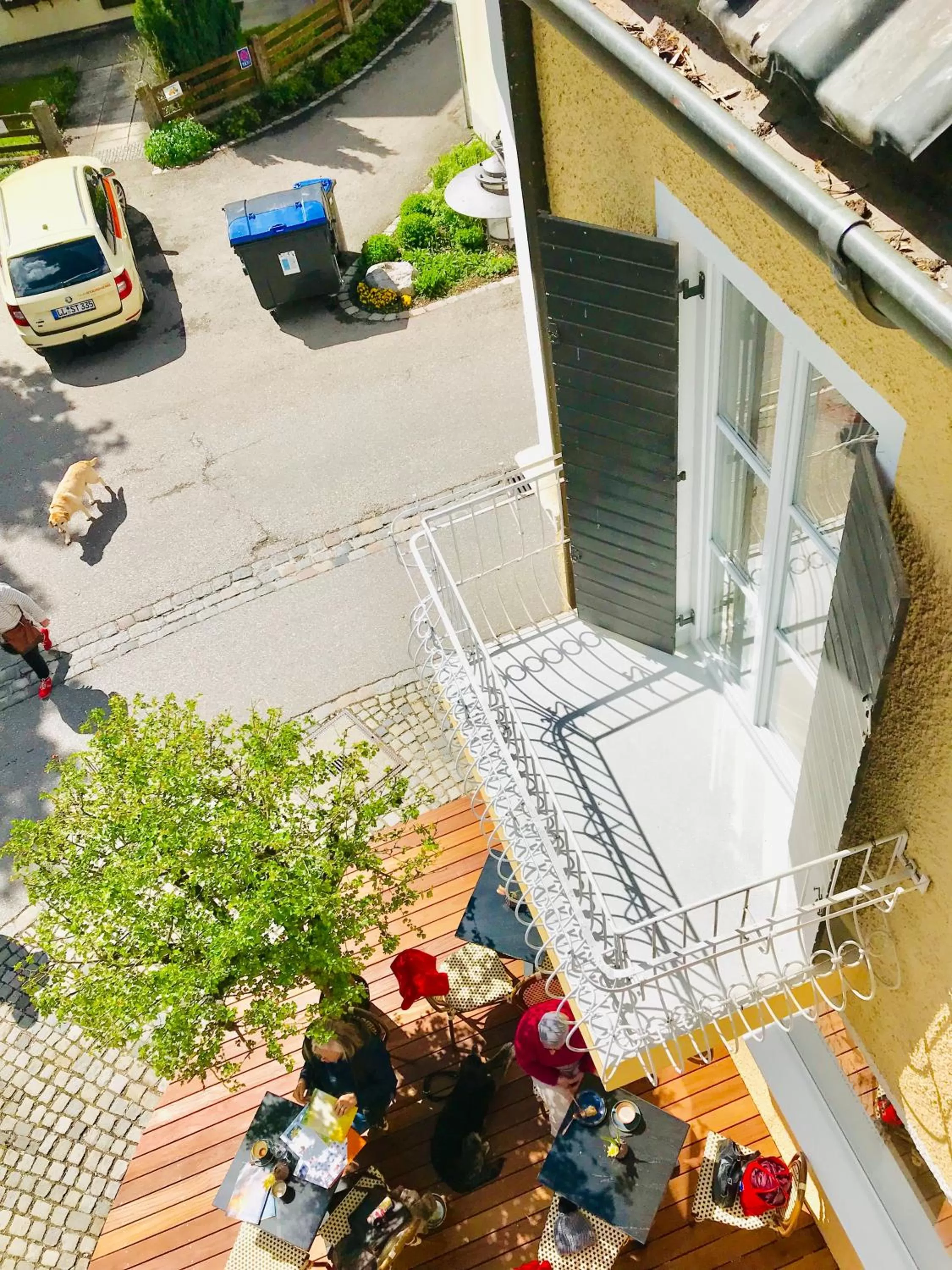 Balcony/Terrace in Hotel Garni Goldammer