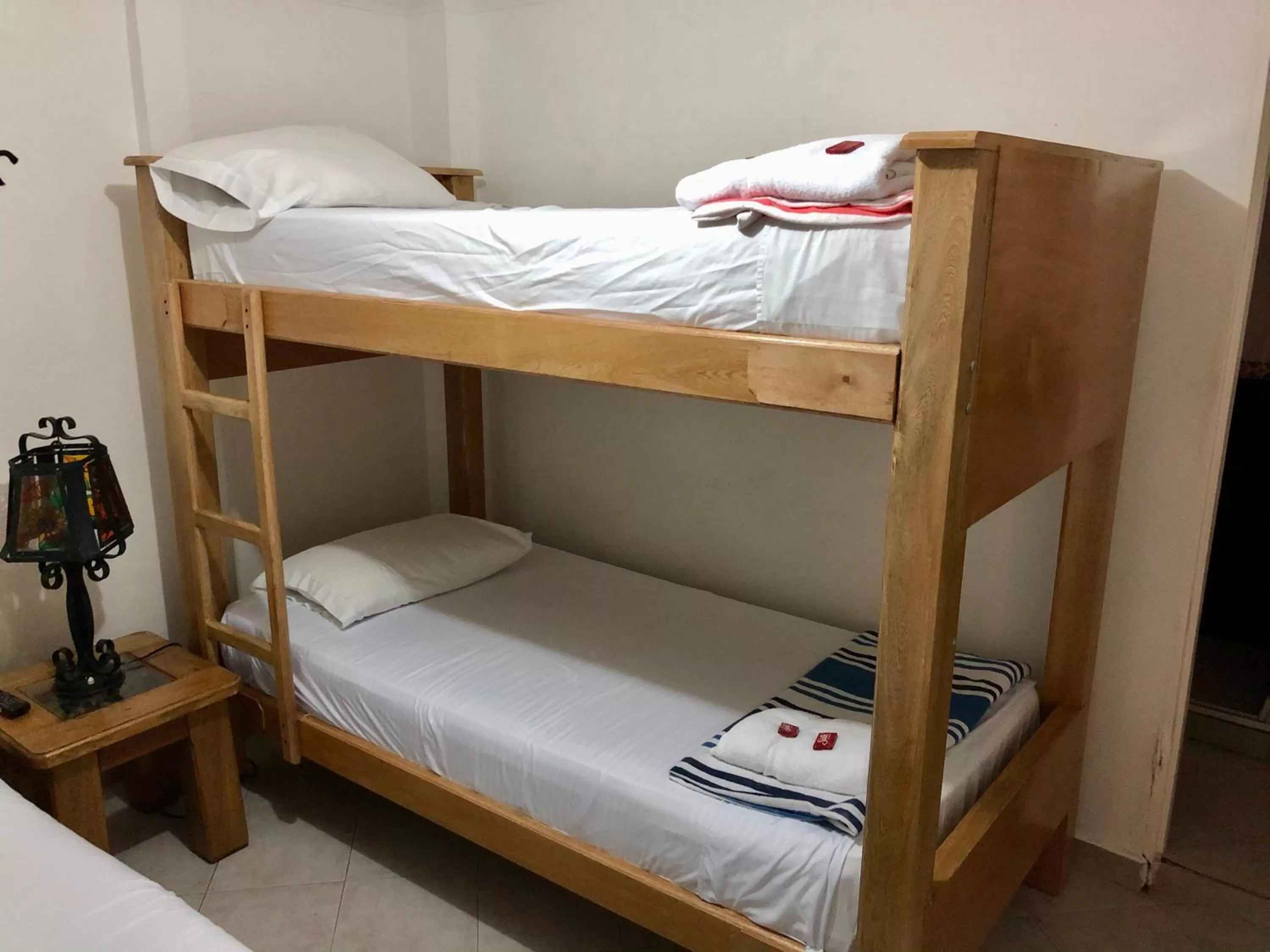 Bed in Hotel Casa Malibú