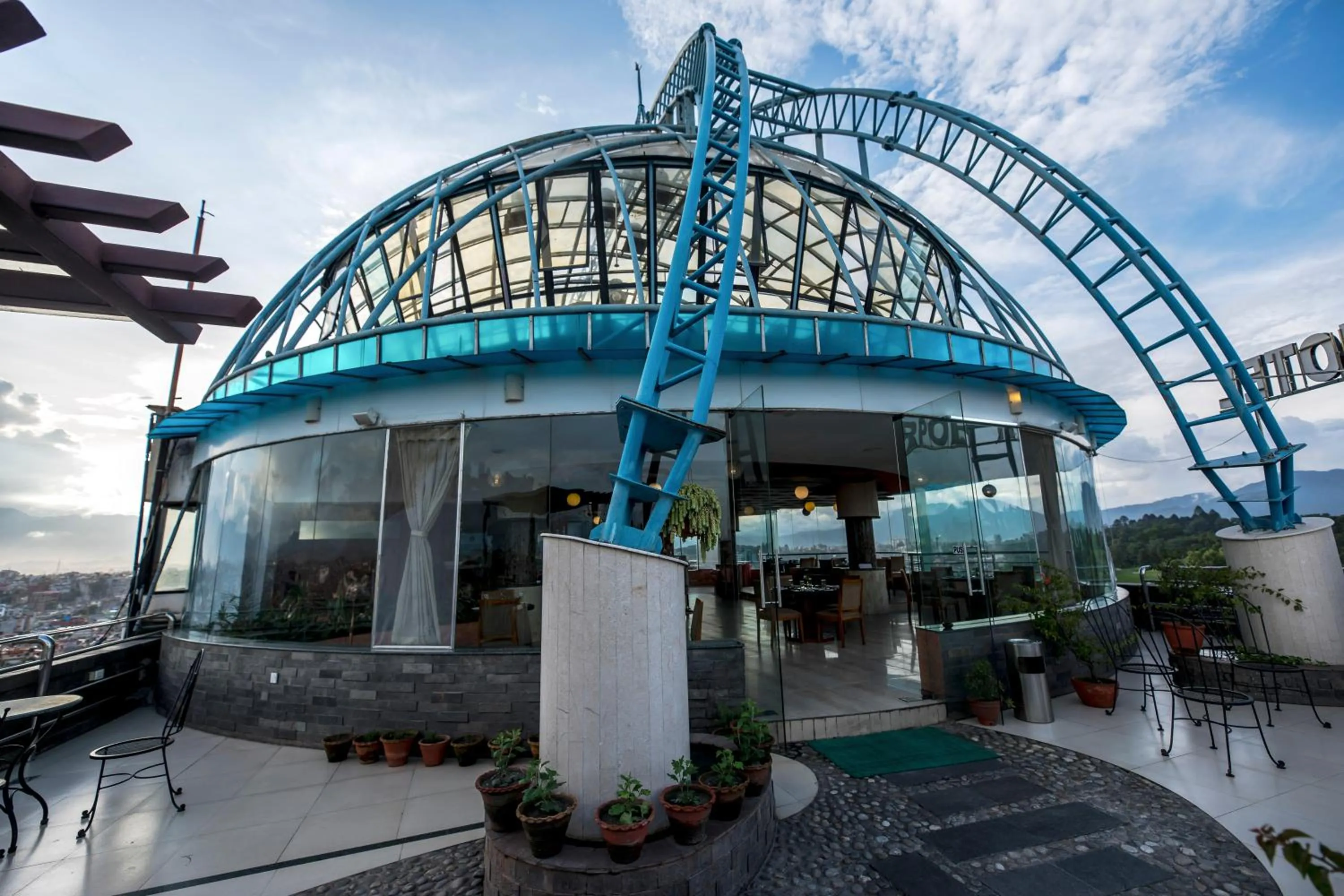 Property Building in Airport Hotel