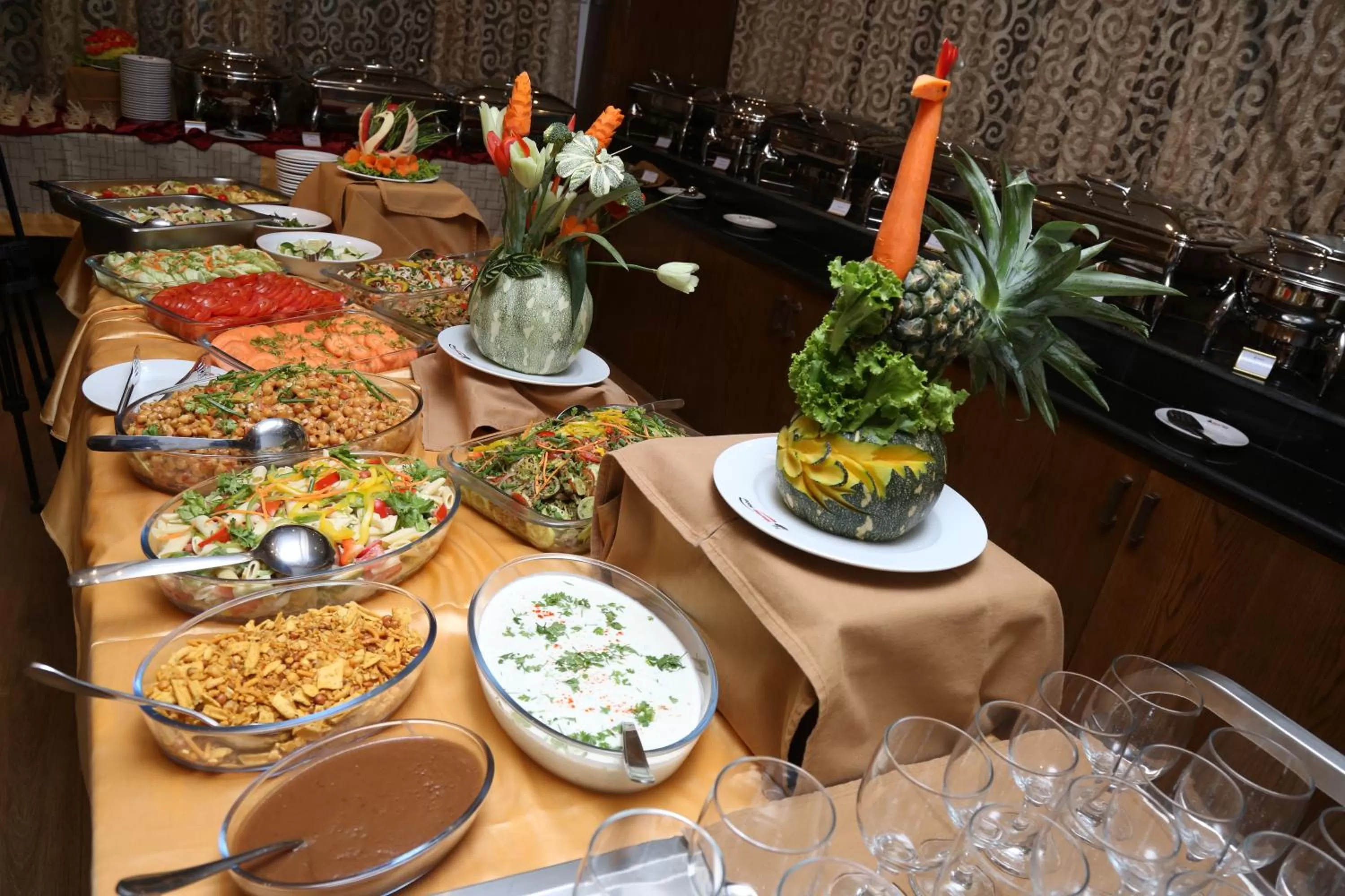 Food close-up in Marino Royal Hotel