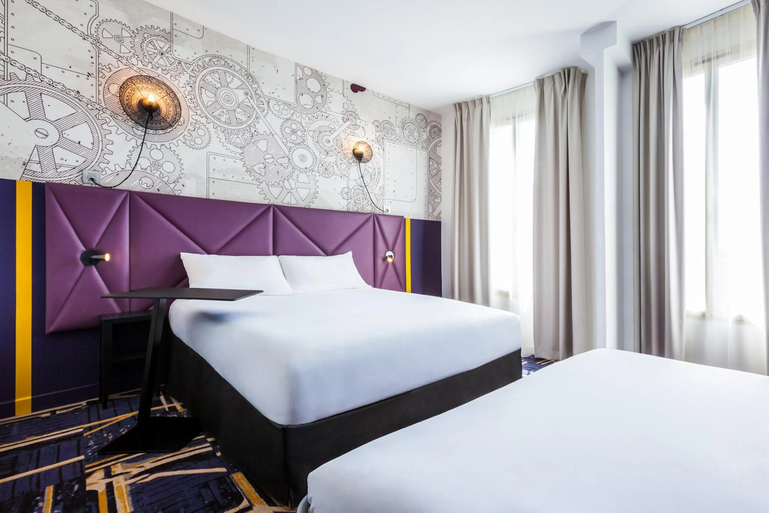 Bed in ibis Styles Paris Mairie De Clichy