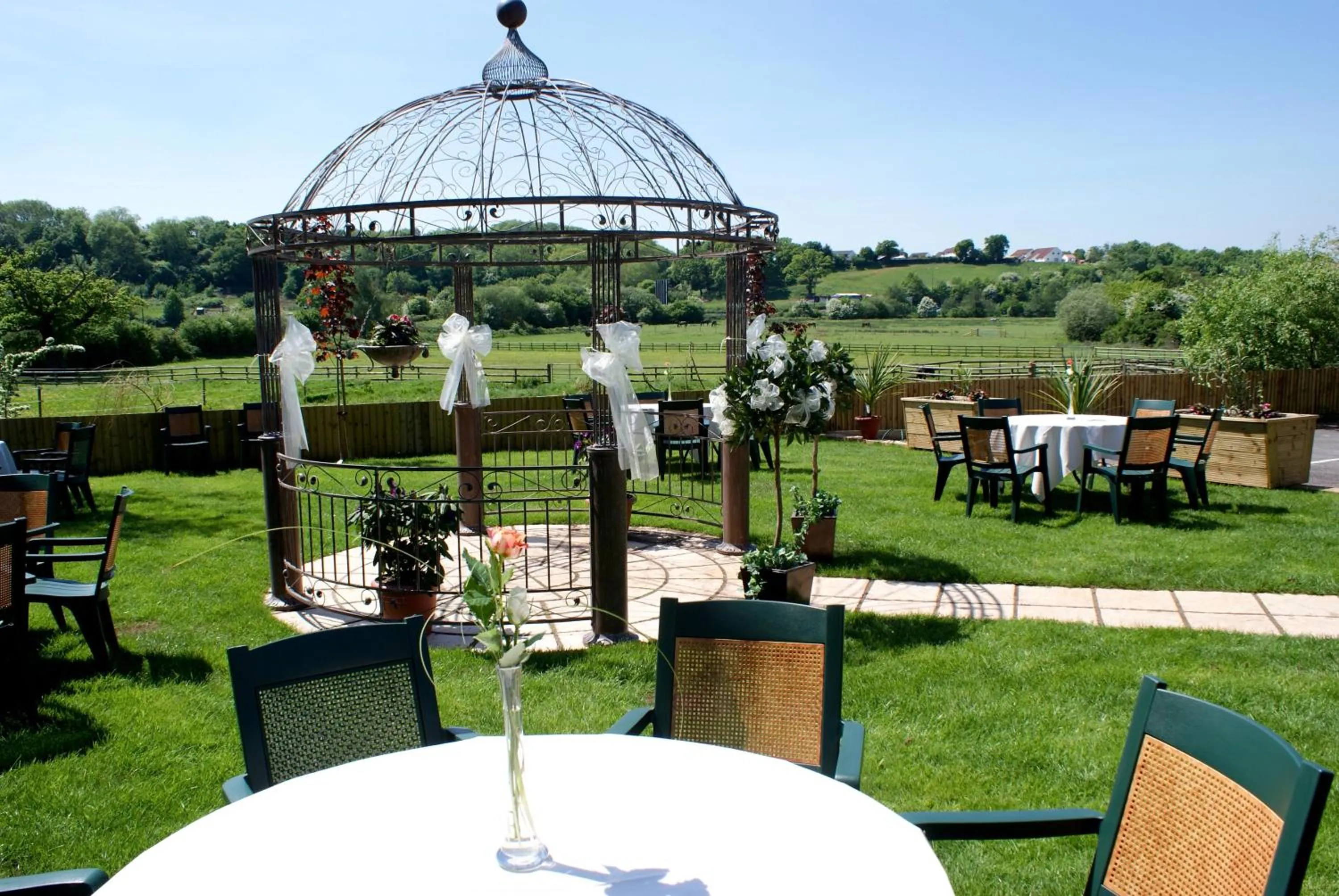 Garden in The Old Barn Inn