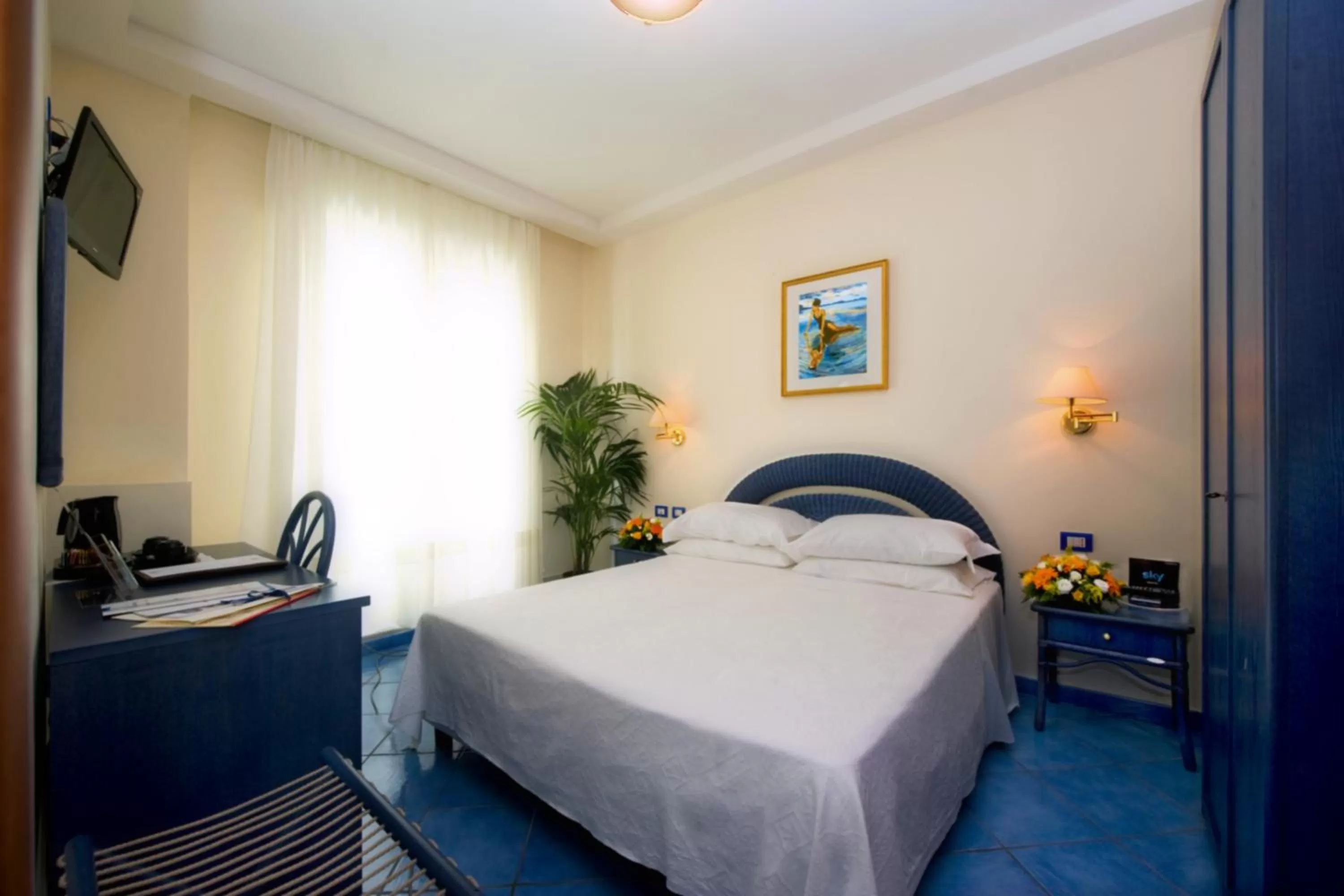 Bed in Hotel Pensione Reale