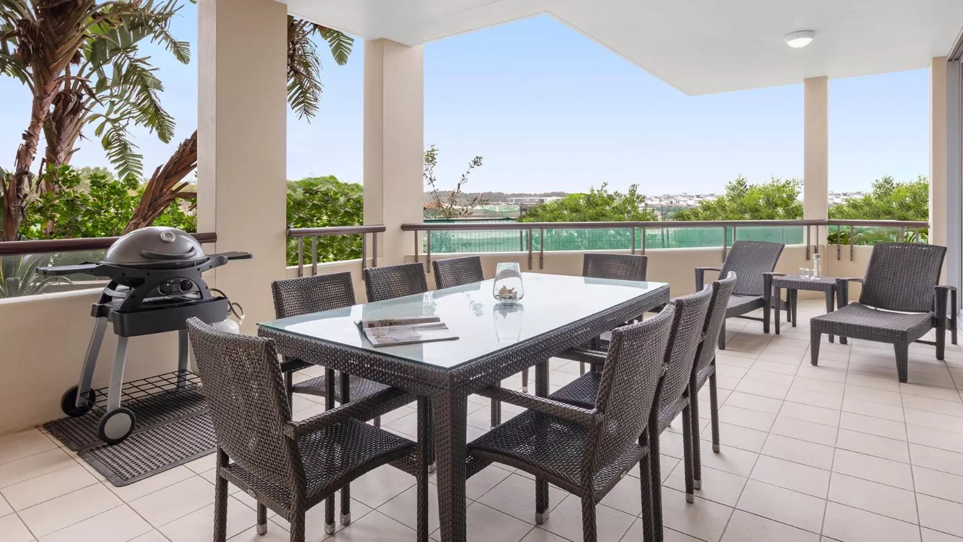 Balcony/Terrace in Oaks Casuarina Santai Resort