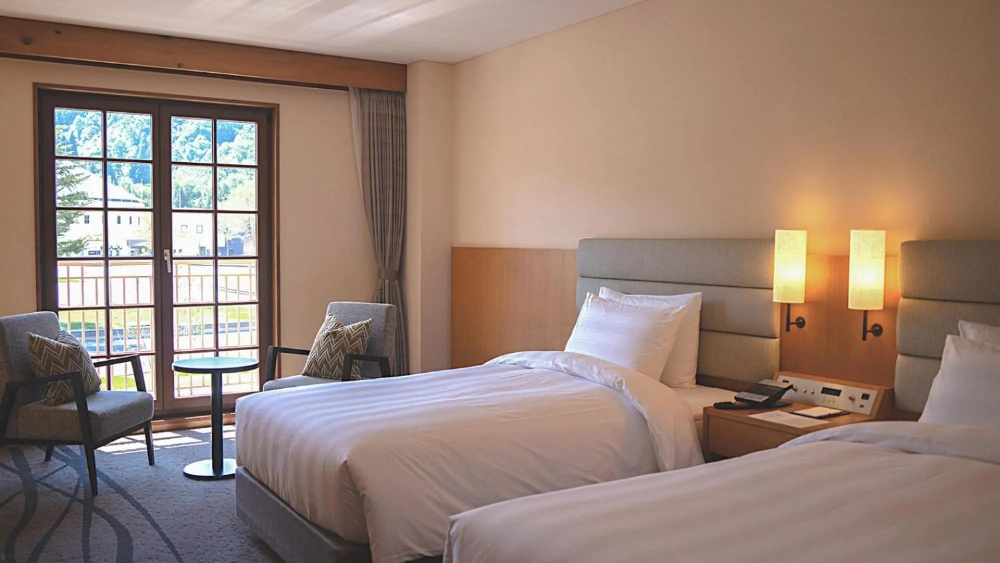 Photo of the whole room, Bed in Lotte Arai Resort