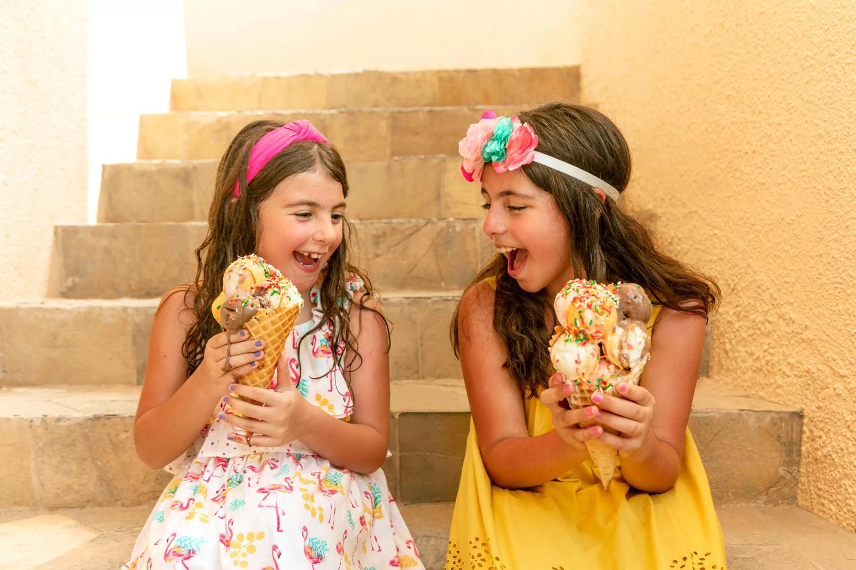 children in Shangri-La Barr Al Jissah, Muscat