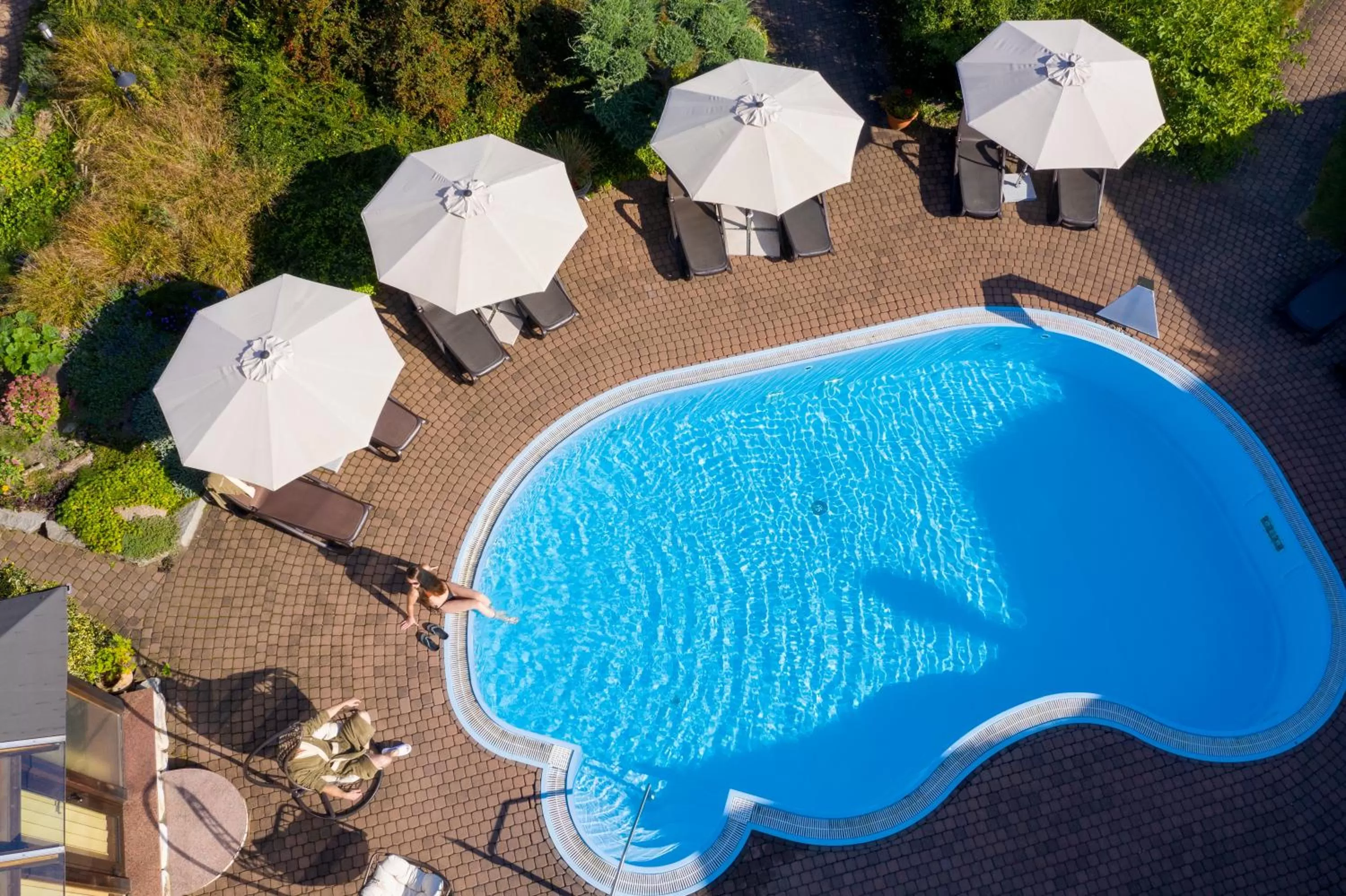 Swimming pool in Wellnesshotel Seeschlößchen - Privat- Spa & Naturresort