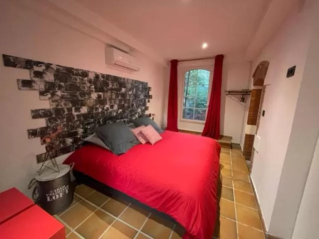 Bed in Entre 2 rives. Entre 2 rêves