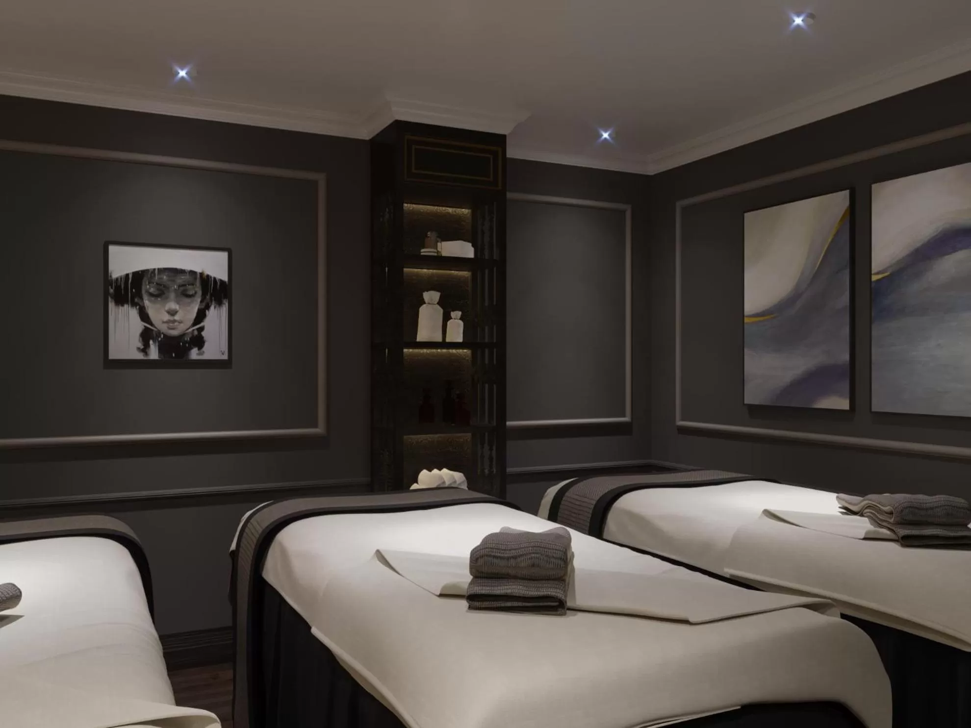 Sauna, Bed in Grande Collection Hotel & Spa