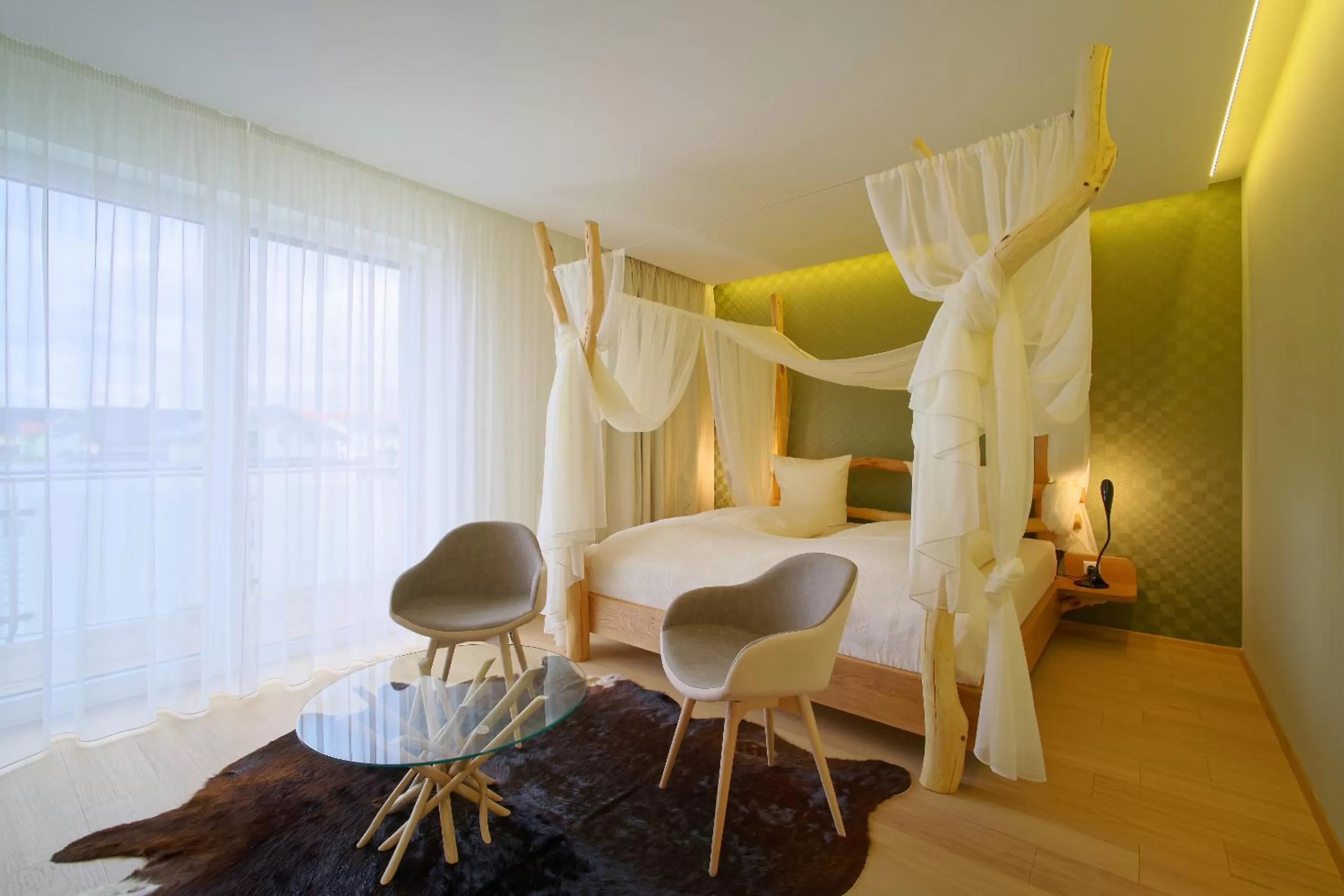 Photo of the whole room, Bed in Pension Laa Natura