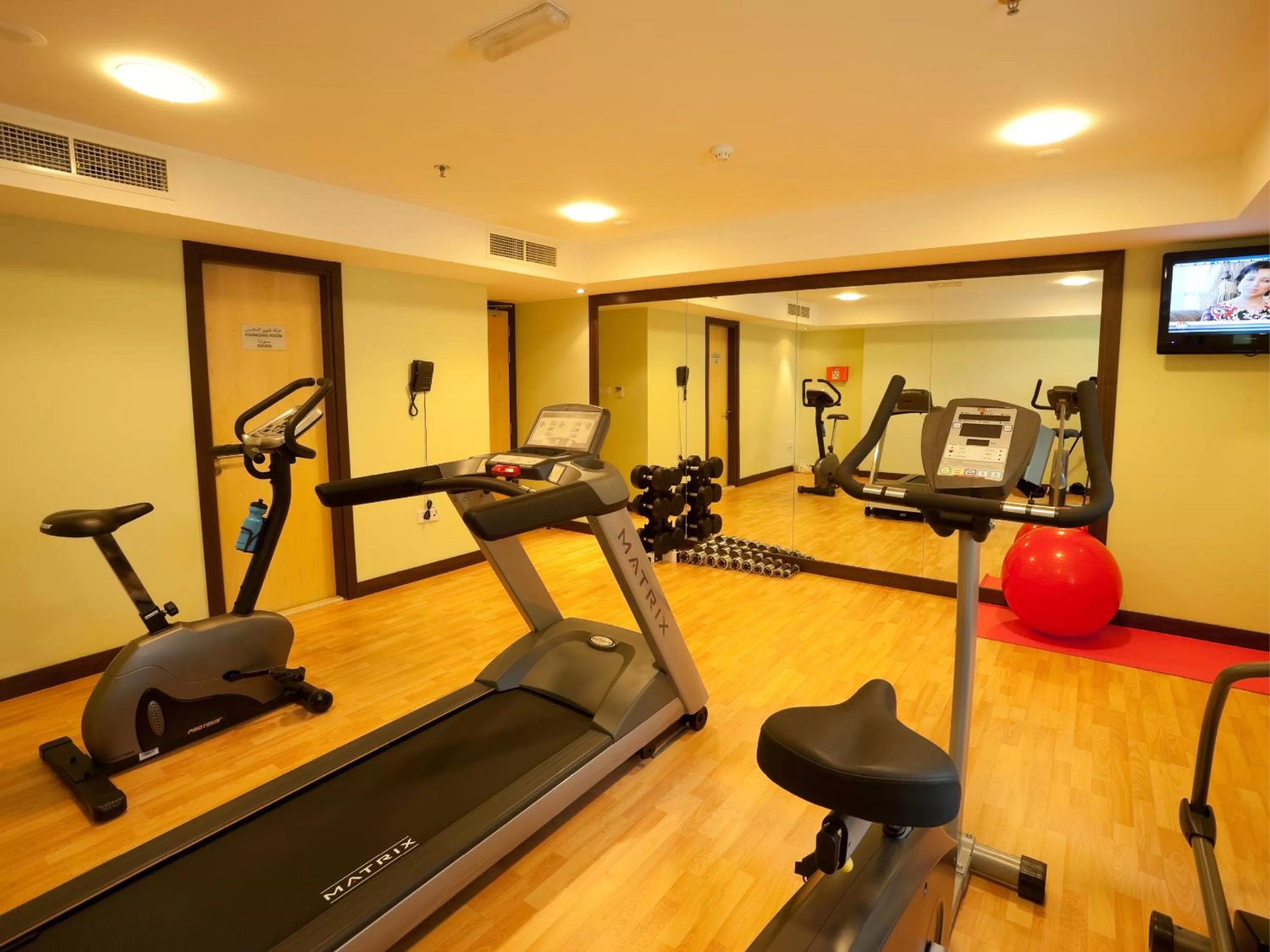 Fitness centre/facilities in Citymax Sharjah