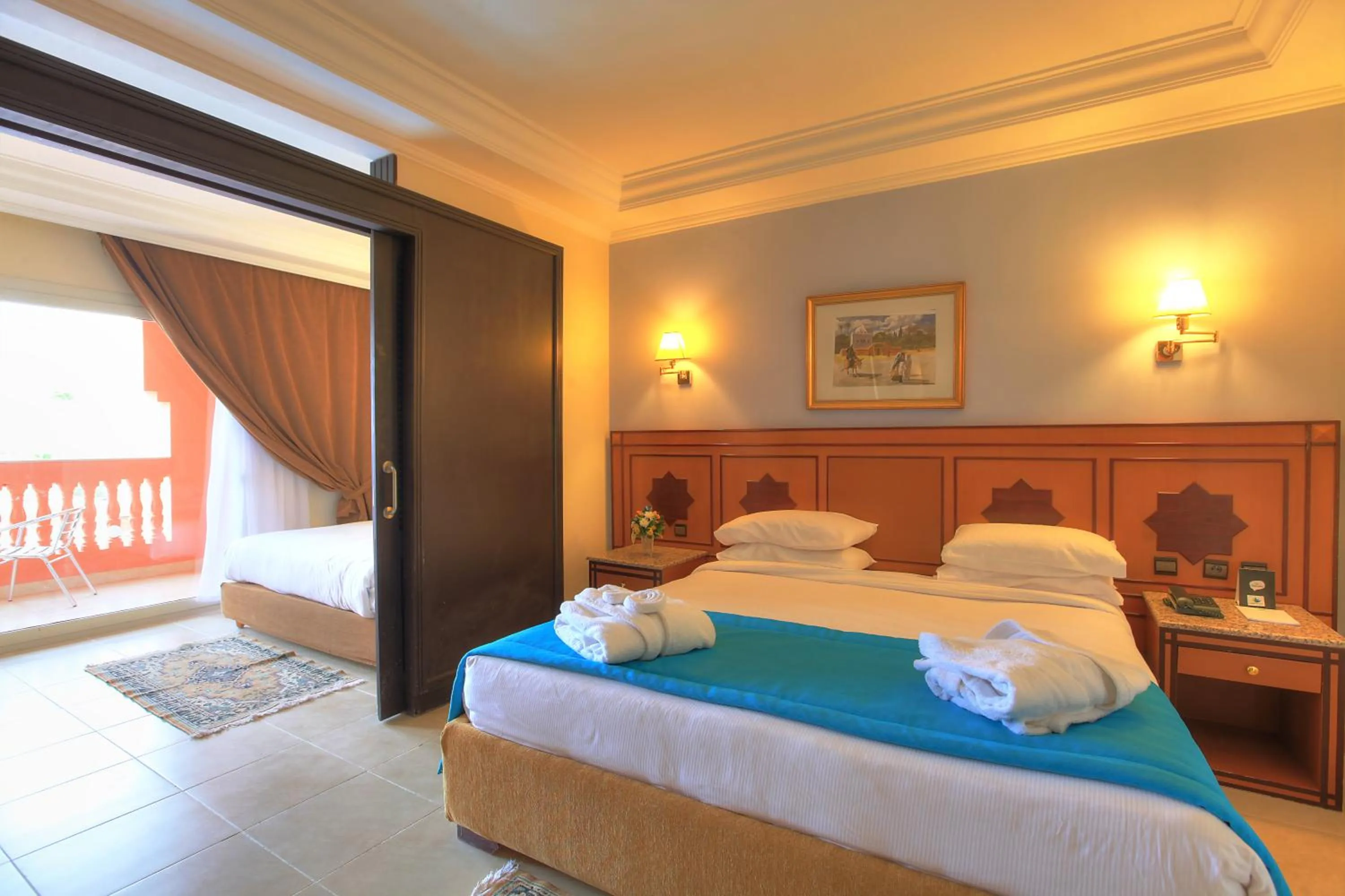 Bedroom, Bed in Pickalbatros Aqua Fun Club All Inclusive