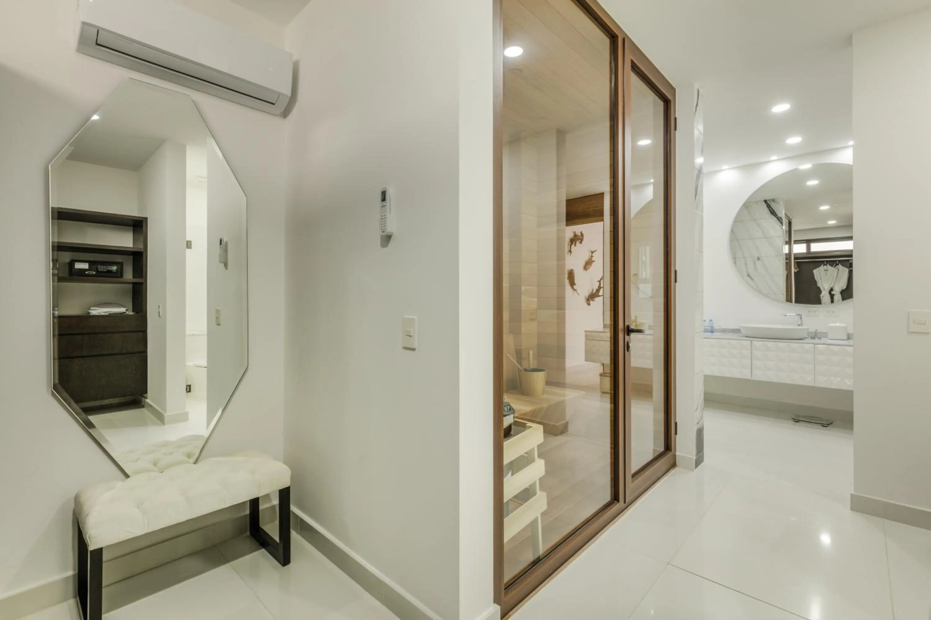 Sauna in Serenity Hotel Boutique By Alsol