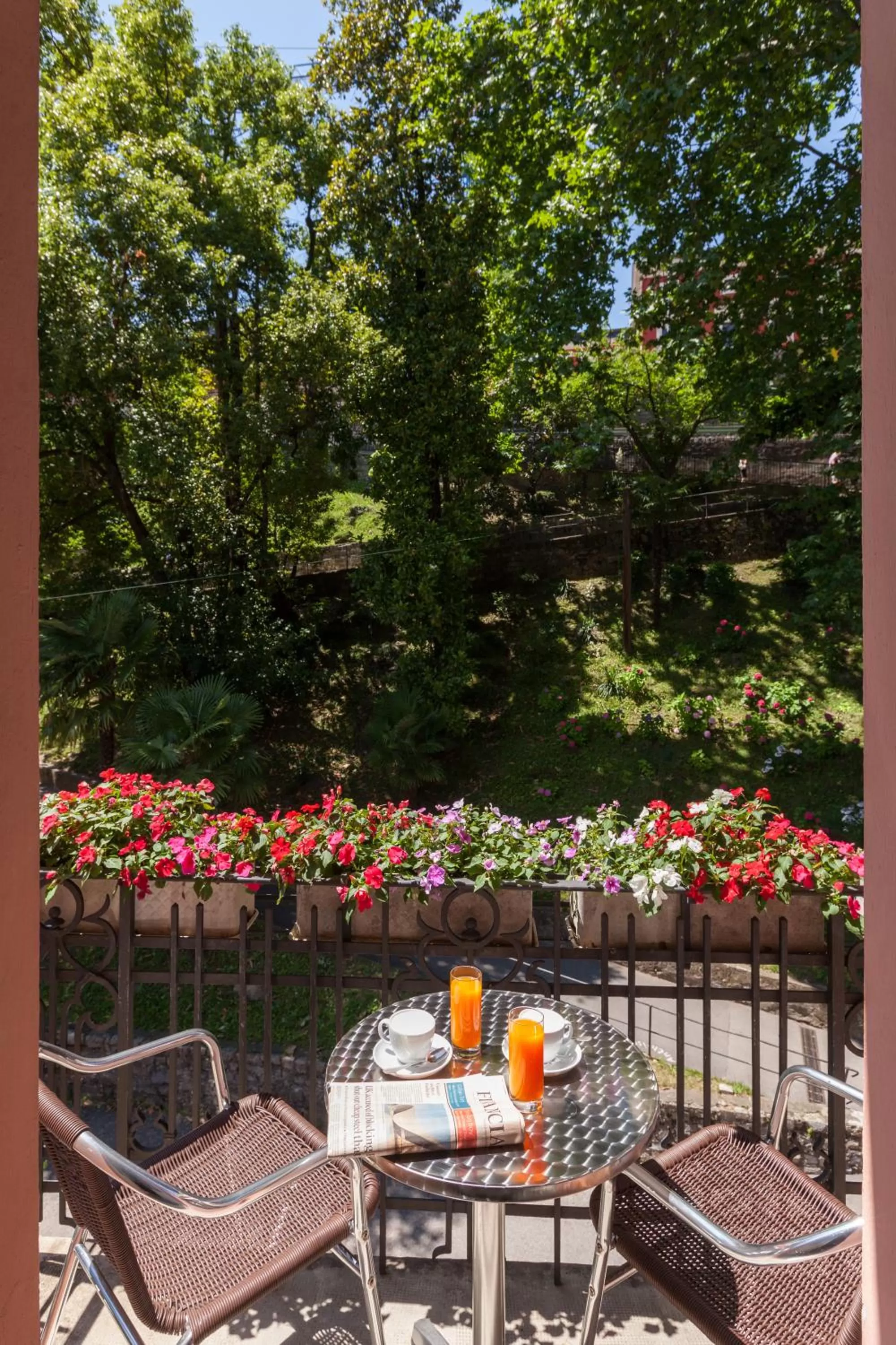 Balcony/Terrace in Hotel Federale