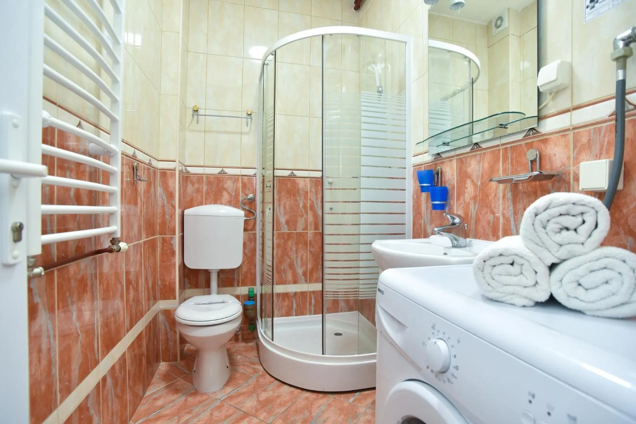 Bathroom in D&D Apartments