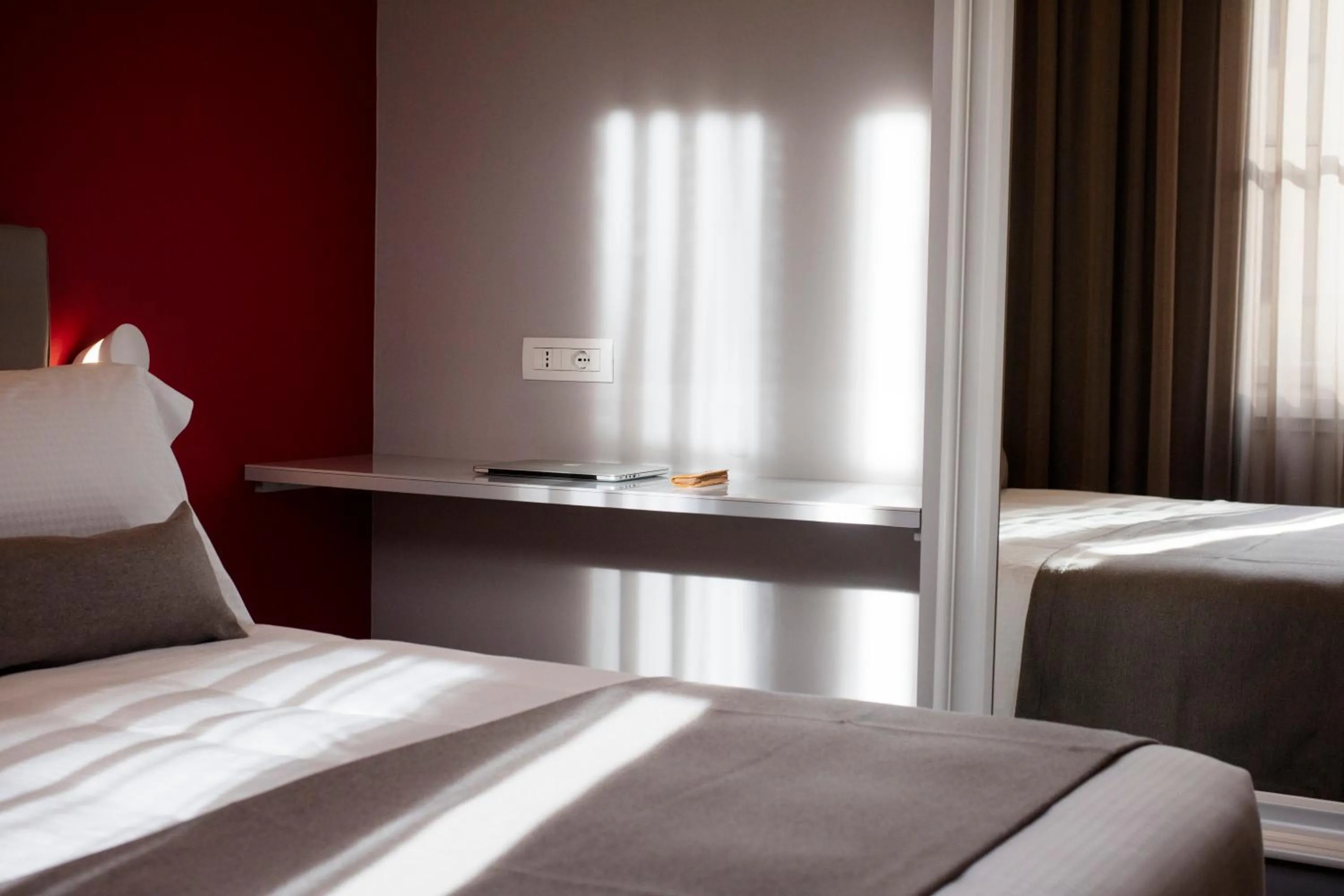 Photo of the whole room, Bed in The Frame Hotel