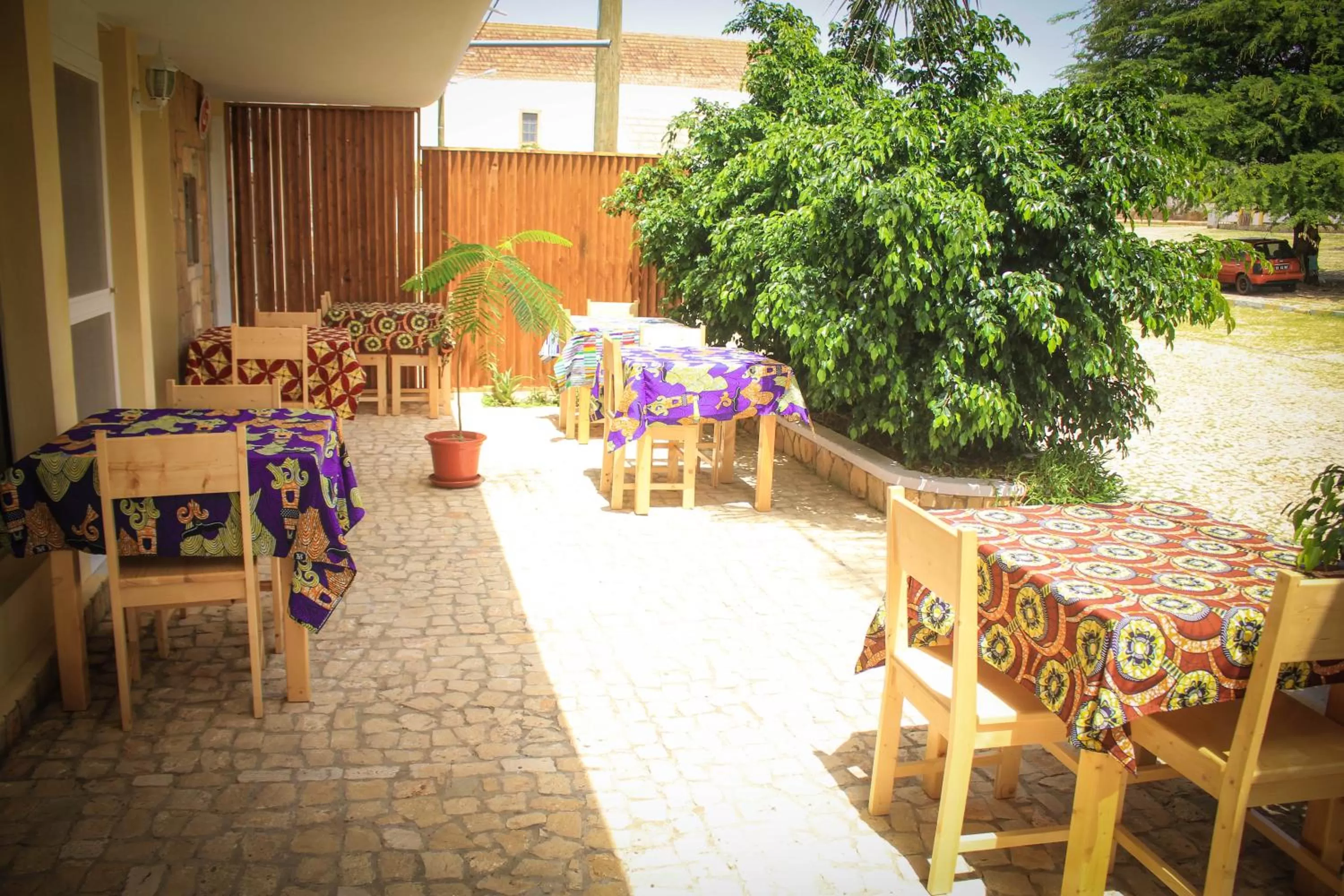 Patio in Atlantic Maio Hotel