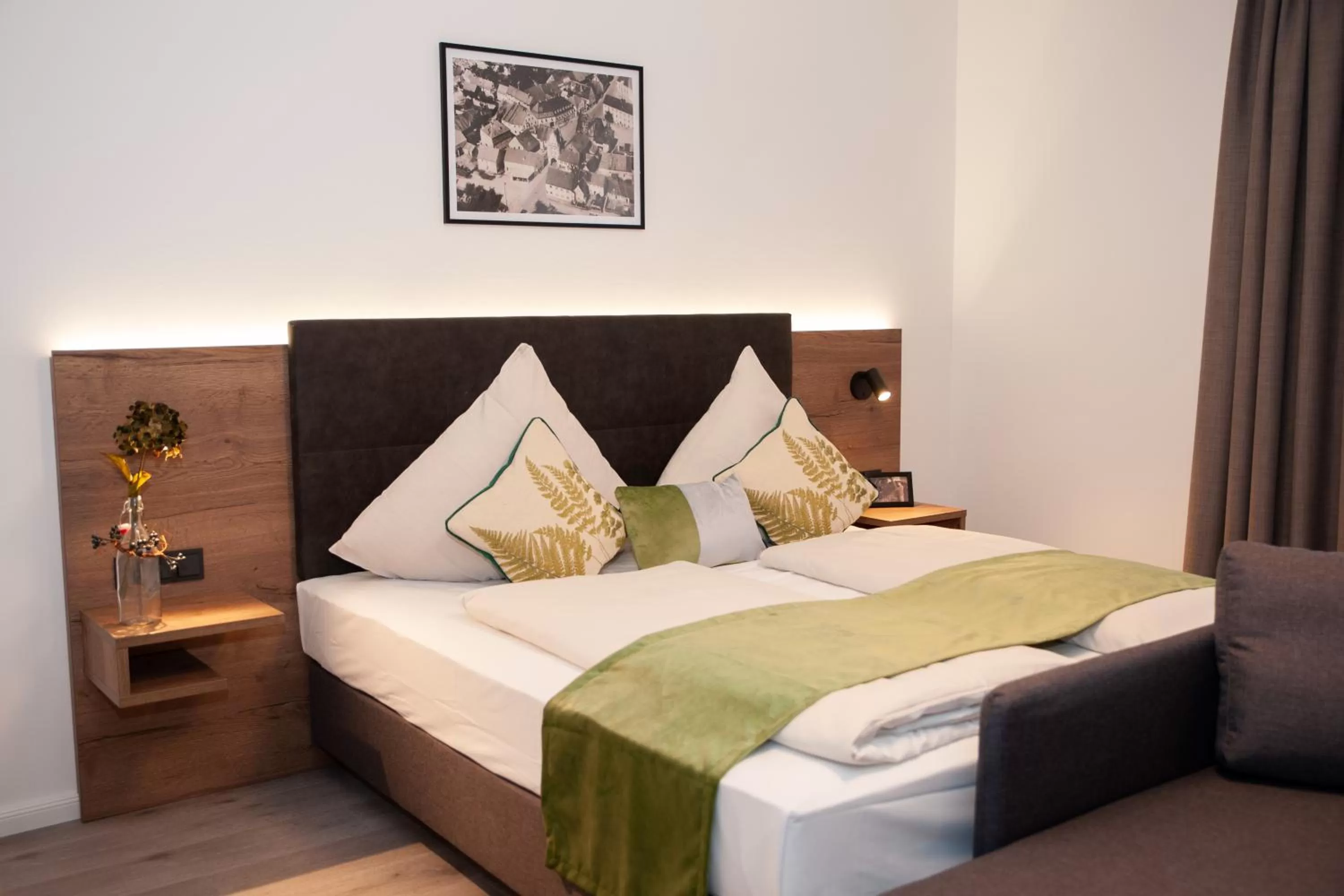 Bed in Gasthaus Stöttnerbräu