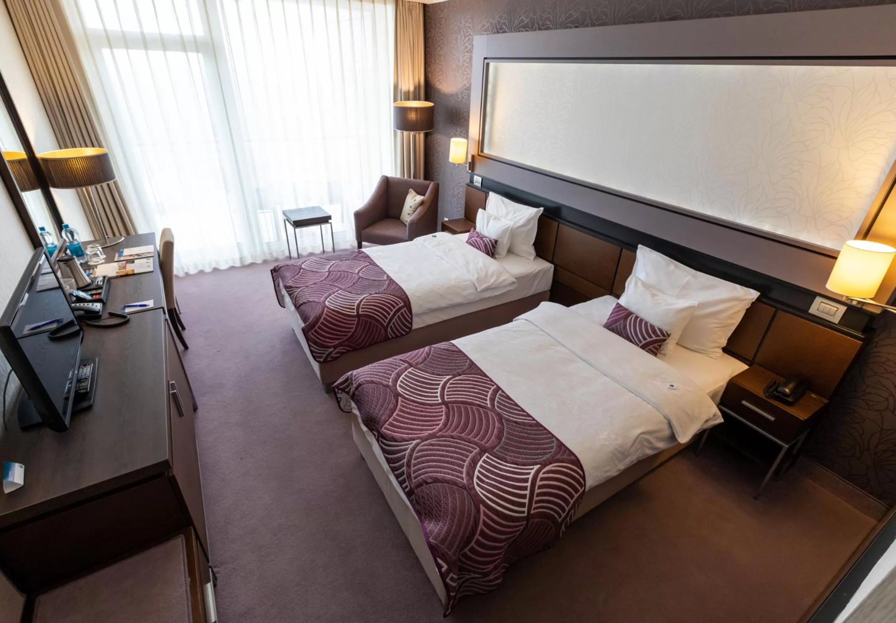 Photo of the whole room, Bed in Aquaworld Resort Budapest