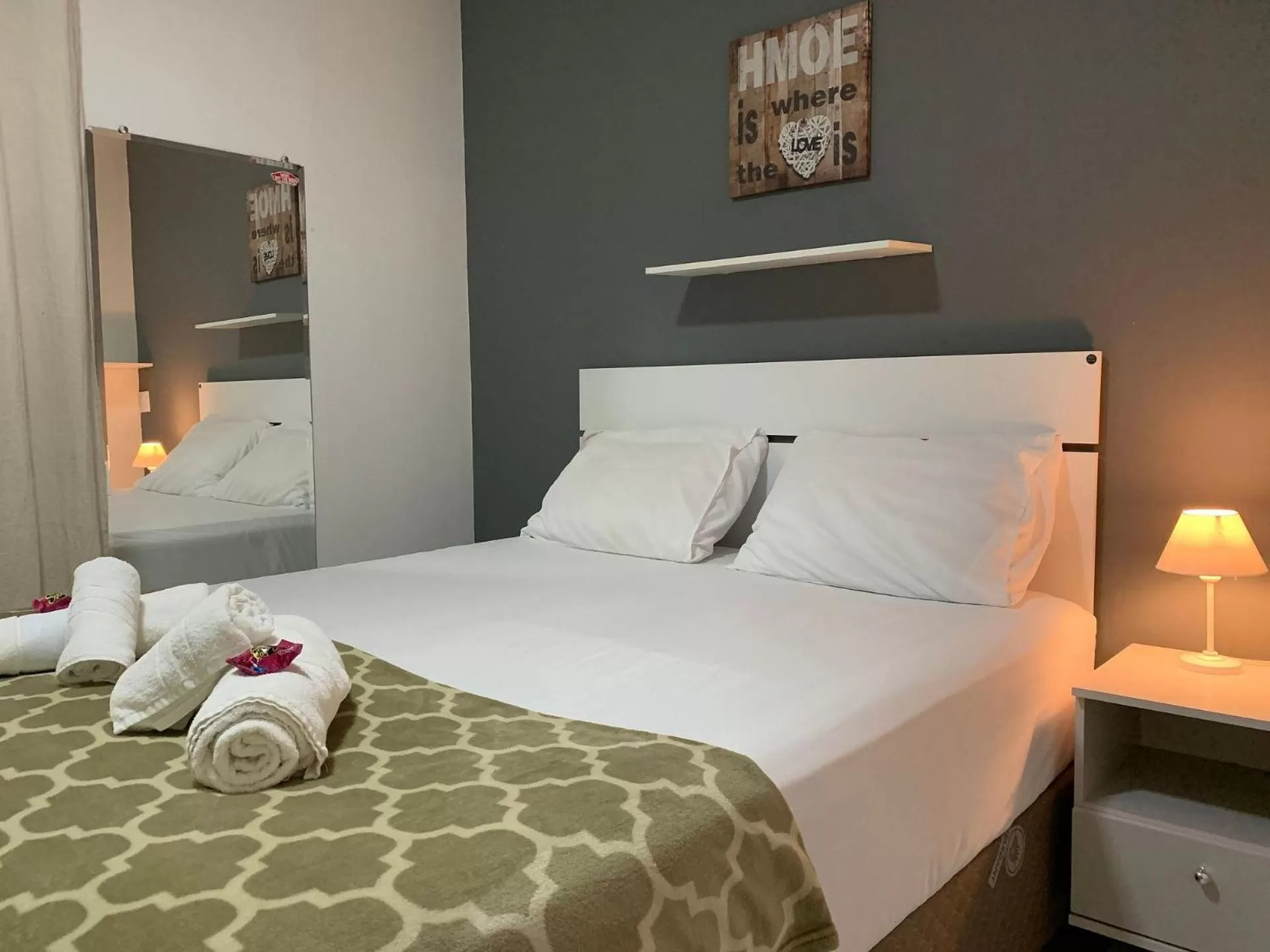 Bed in POUSADA MUNDI MORUMBI