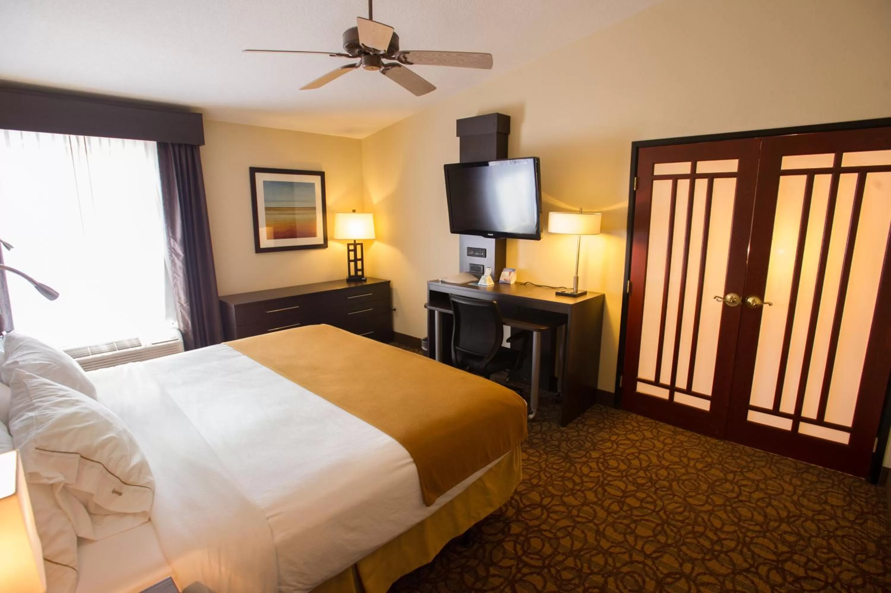 Photo of the whole room, Bed in Holiday Inn Express & Suites Topeka West I-70 Wanamaker by IHG