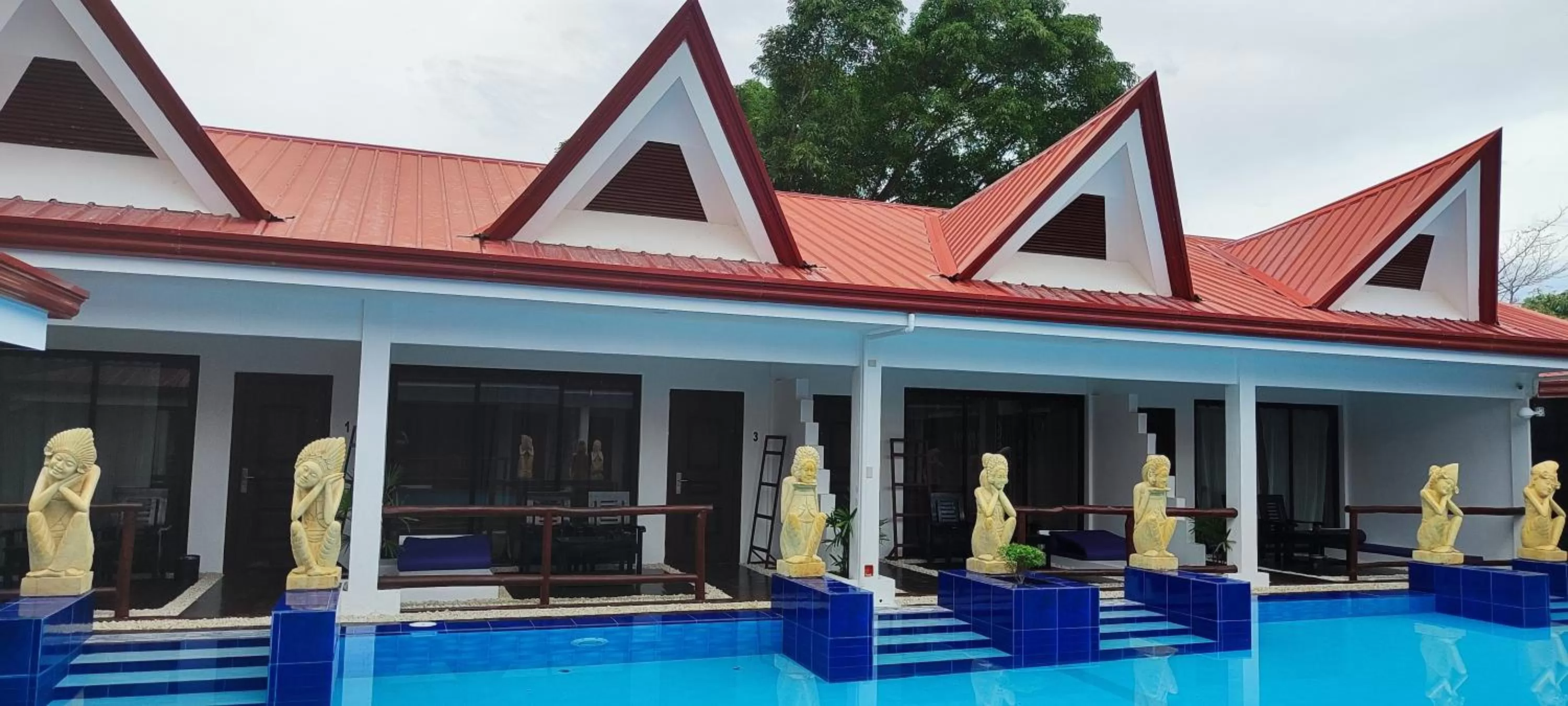 Balcony/Terrace in Carpe Diem Villas & Resort Dive & Stay resort