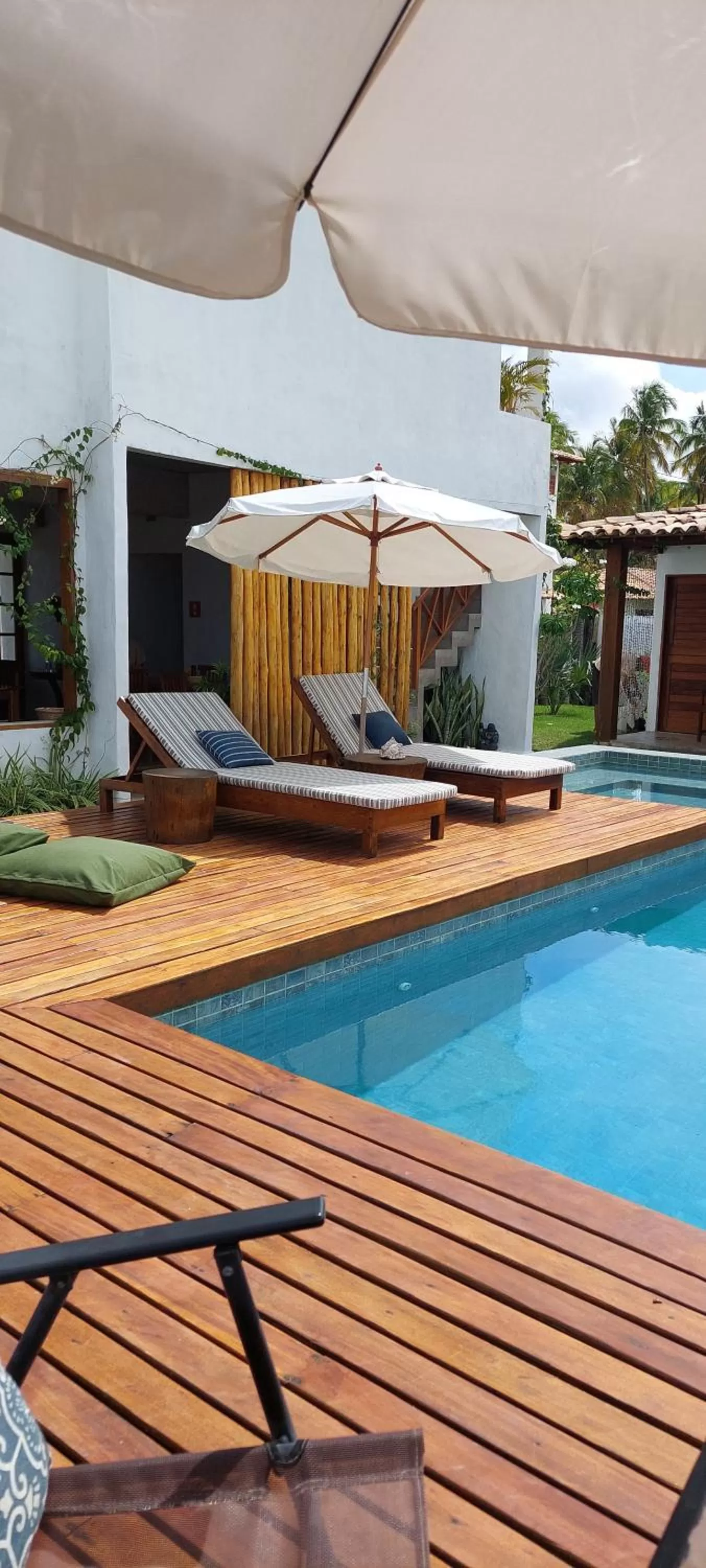 Balcony/Terrace in Arataba Hotel Boutique e Bistrô - 150 mts do mar