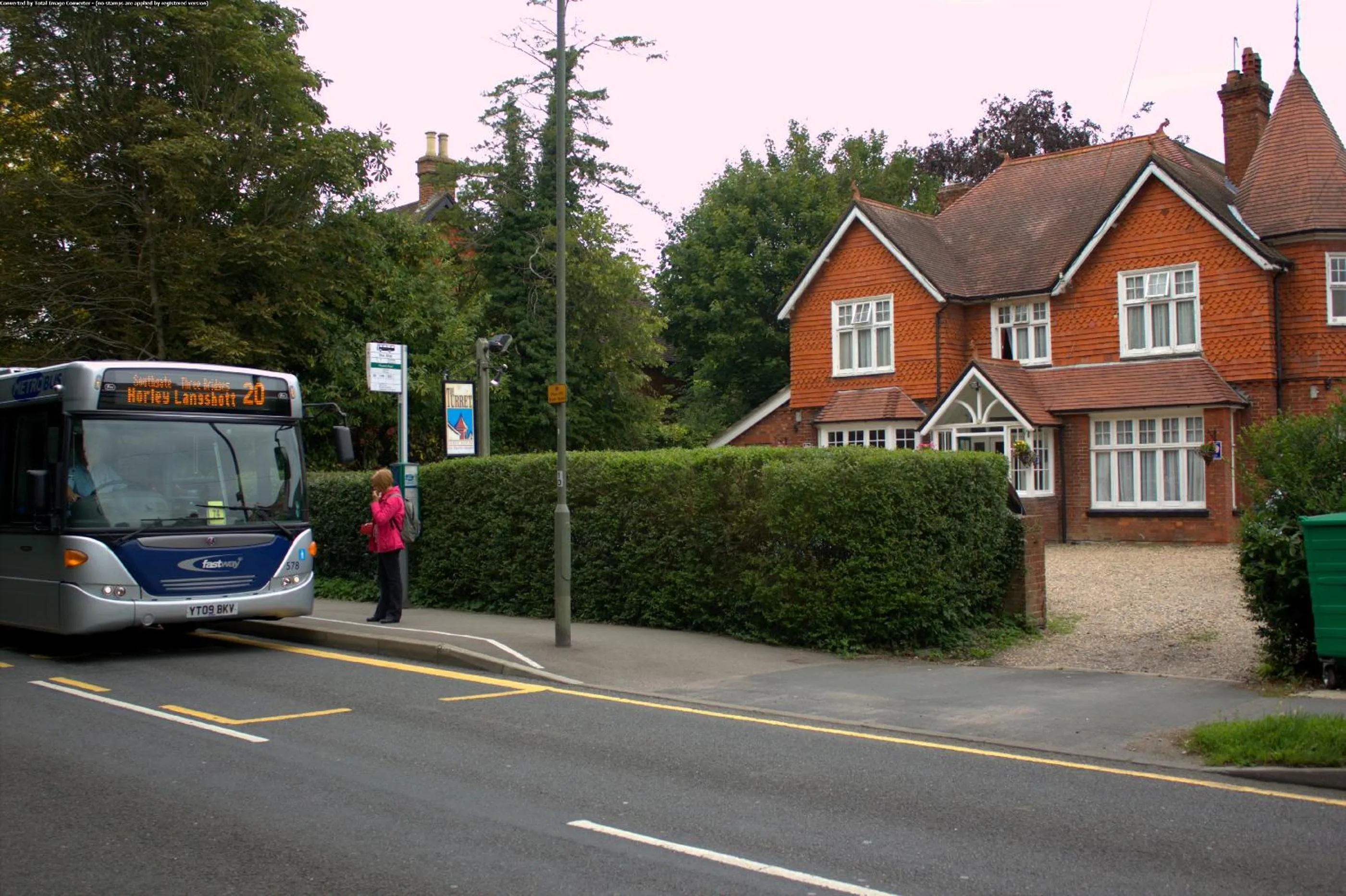 Facade/entrance in Gatwick Turret Guest House