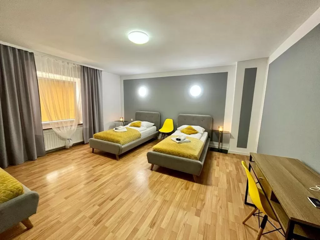 Photo of the whole room, Bed in Great Polonia Strzegom City Center