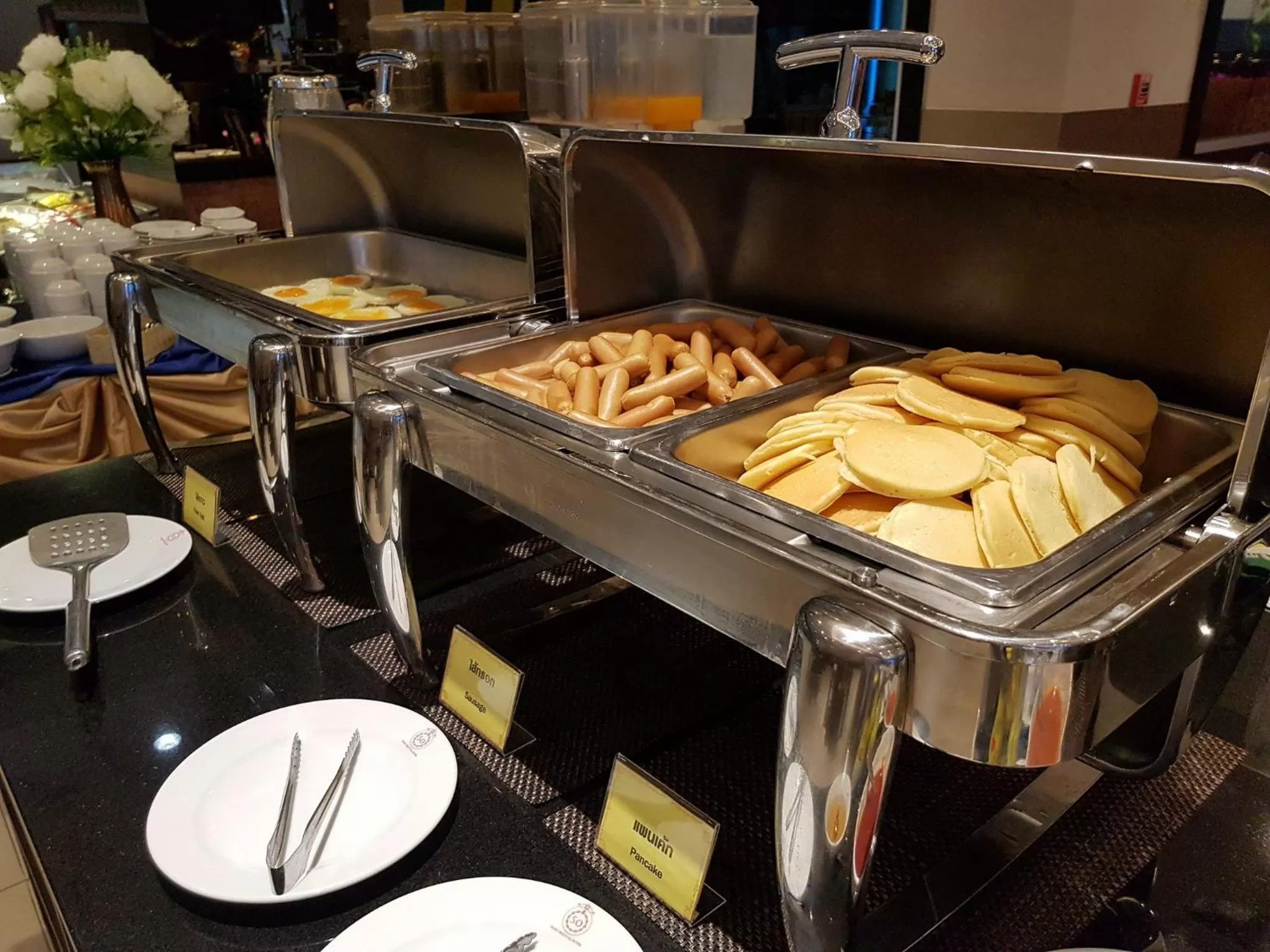 Breakfast in Siam Oriental Hotel