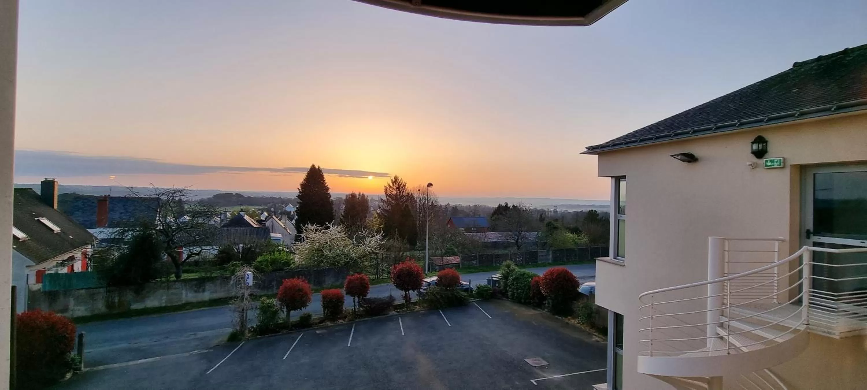 Sunrise in Hotel le Bellevue