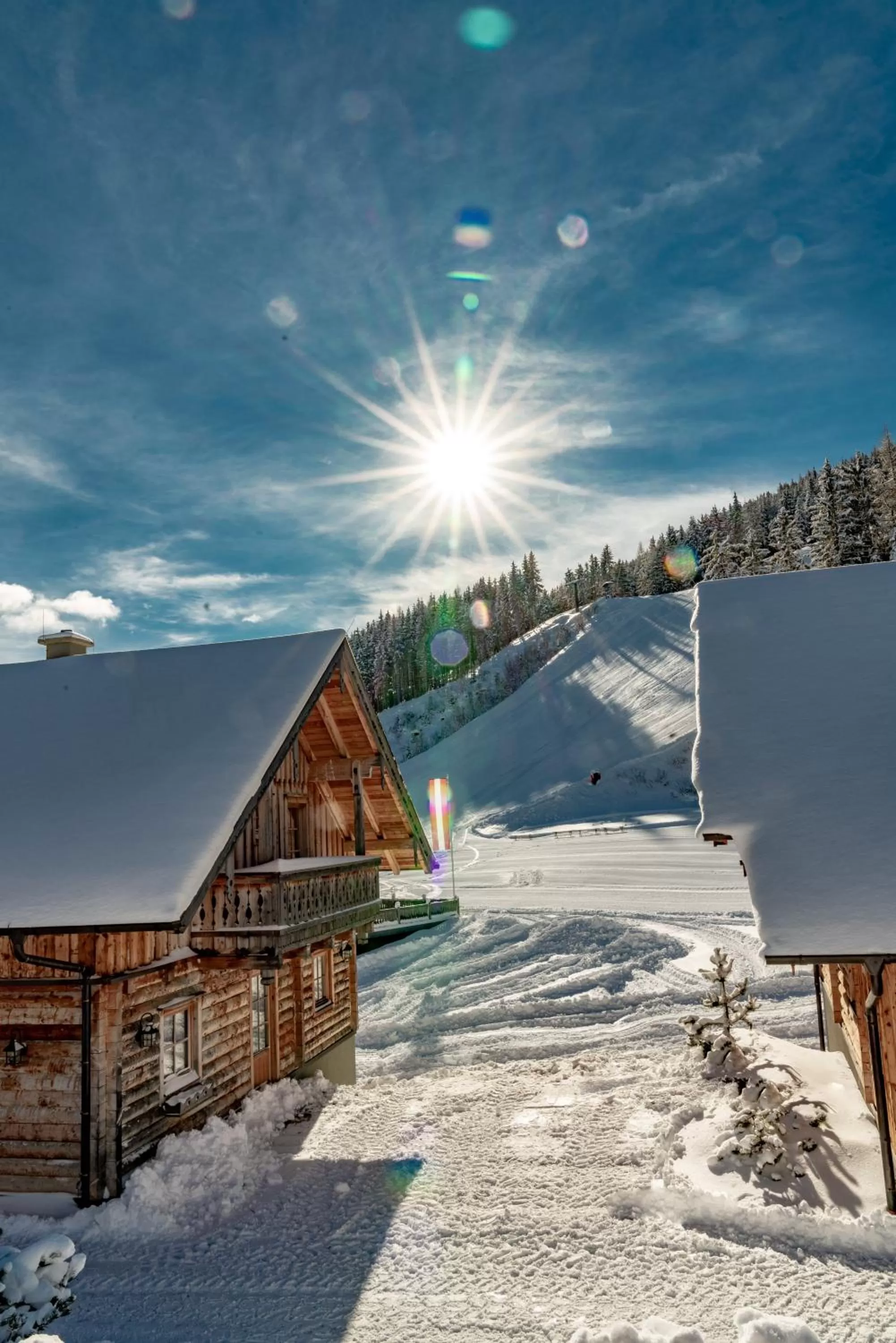 Property building in Almwelt Austria